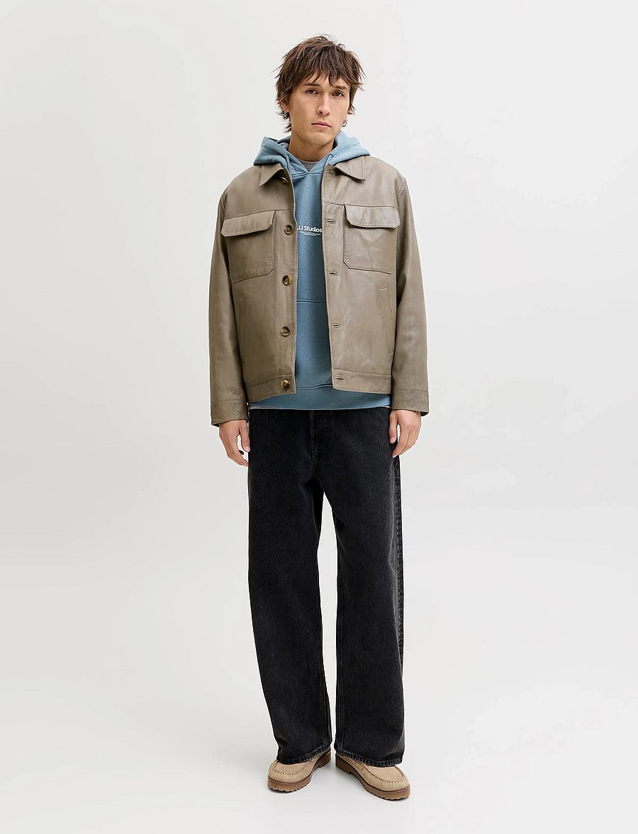 Jack & Jones - JJESOHO SWEAT HOOD NOOS - kapuzenpullover - blue mirage - 3
