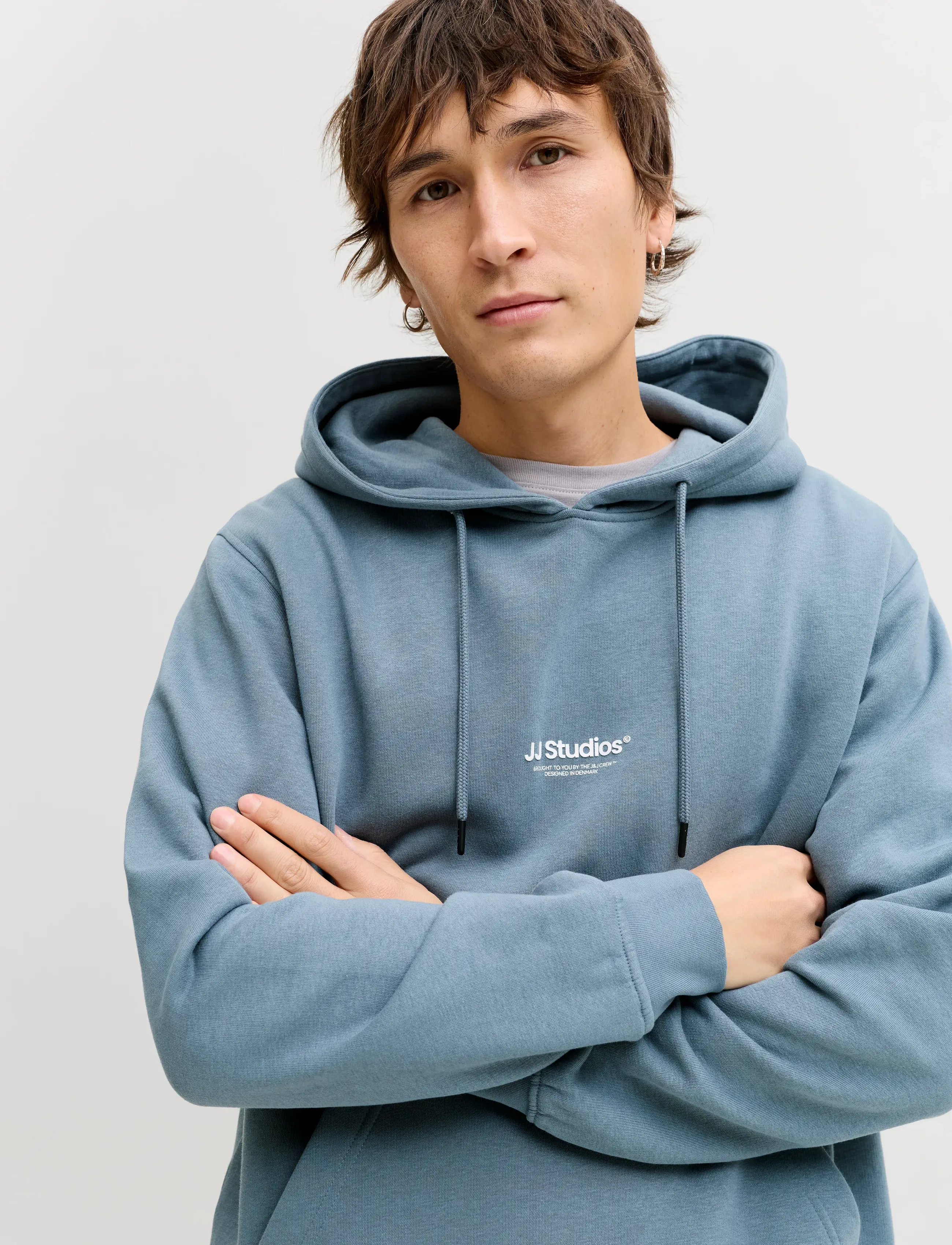 Jack & Jones - JJESOHO SWEAT HOOD NOOS - kapuzenpullover - blue mirage - 5