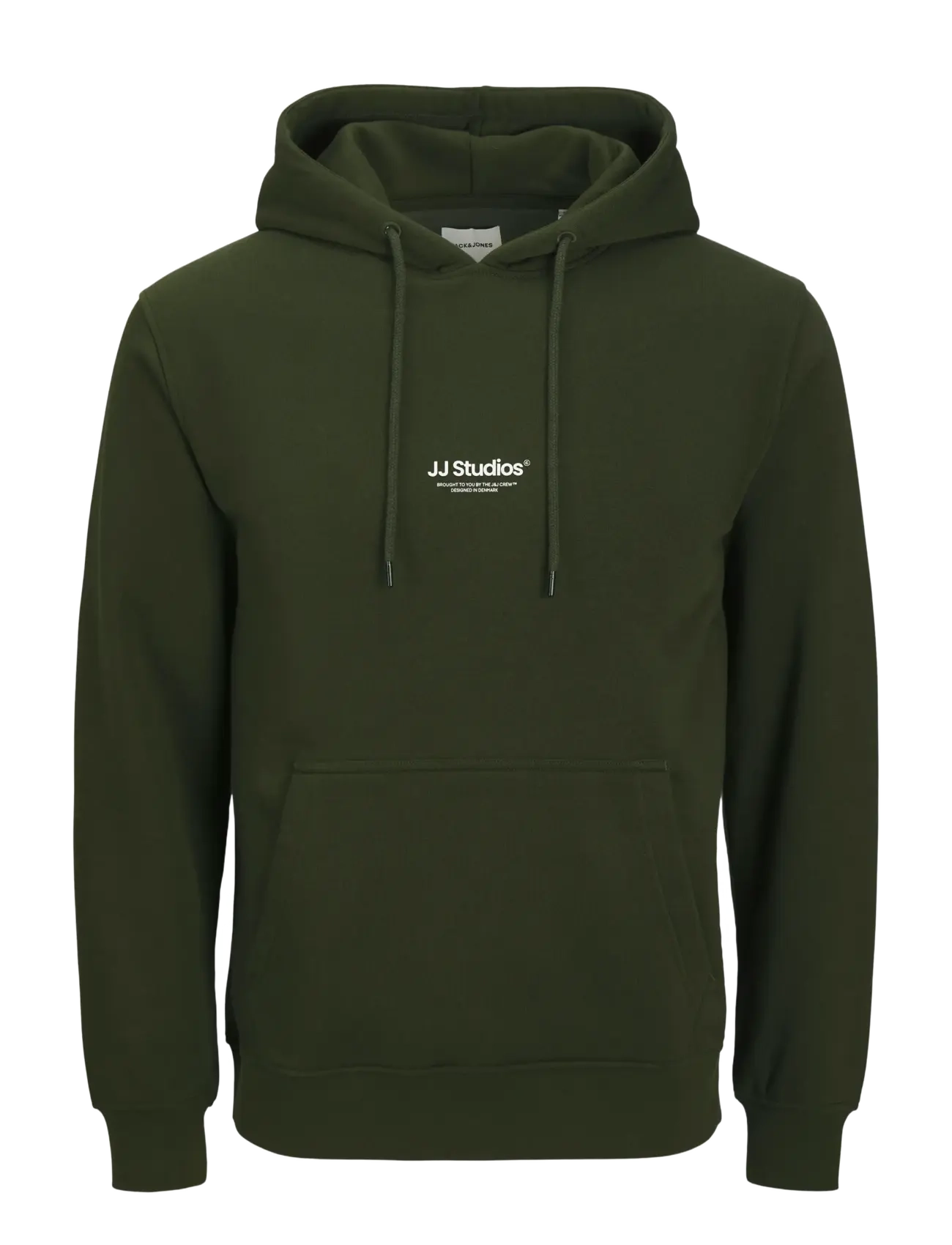 Jack & Jones JJESOHO SWEAT HOOD NOOS - Sweatshirts & Kapuzenpullover - DUFFEL BAG / khaki/green