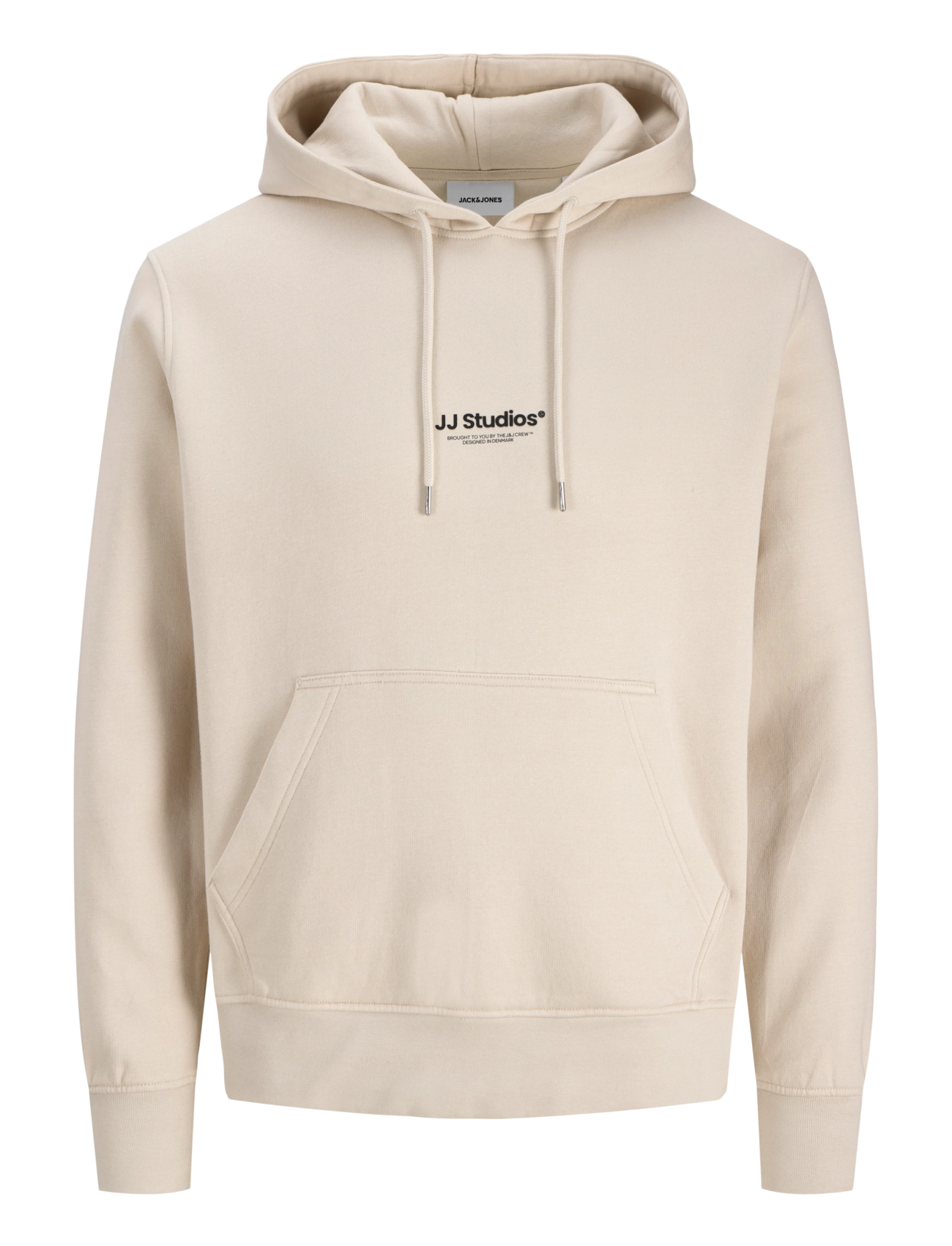JACK & JONES Jjesoho Sweat Hood Noos Cream - L - Herren
