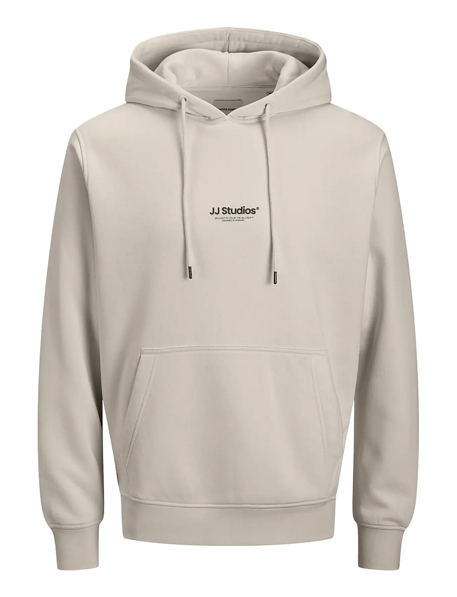 Jack & Jones - JJESOHO SWEAT HOOD NOOS - kapuzenpullover - moonbeam - 1