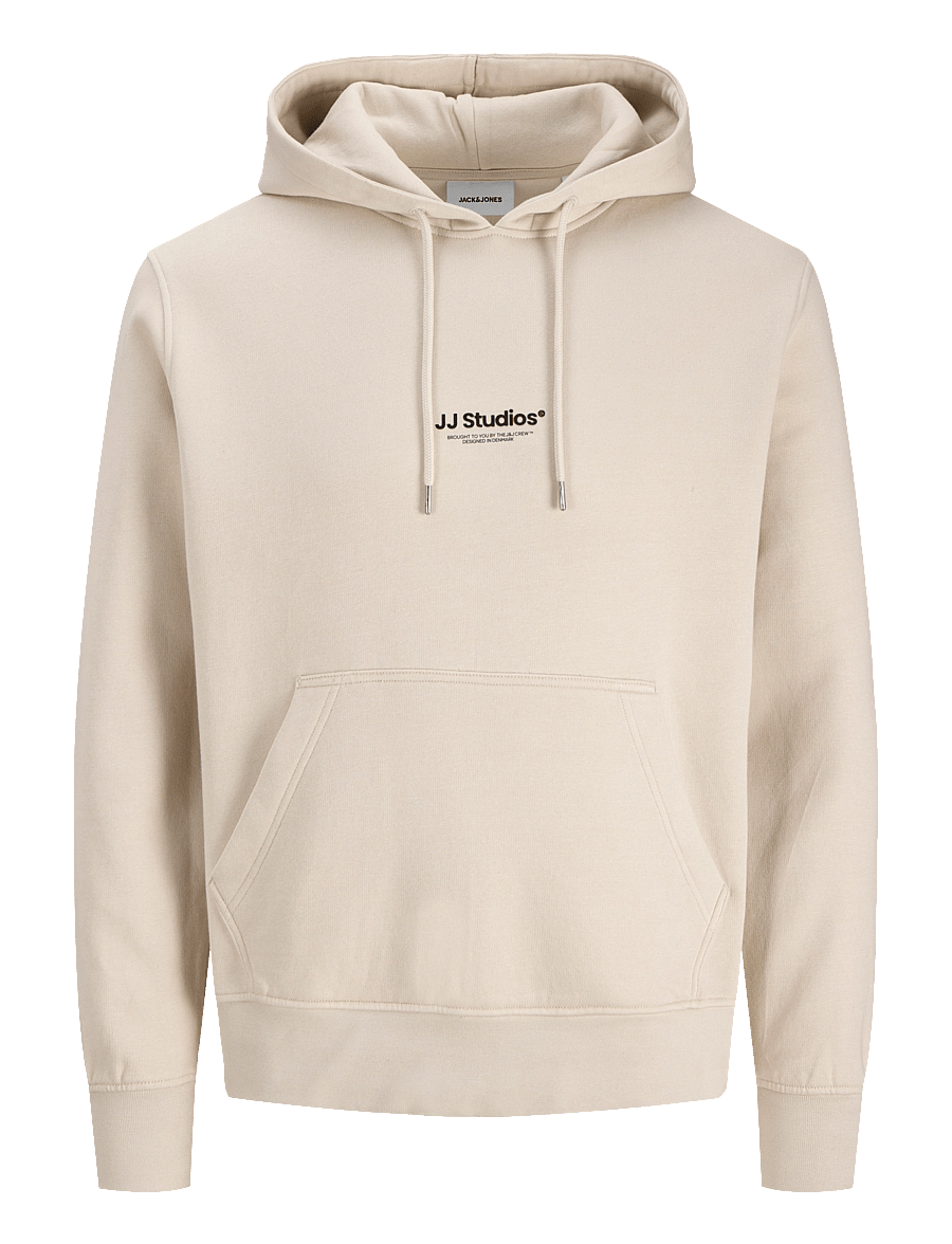 Jack & Jones - JJESOHO SWEAT HOOD NOOS - kapuzenpullover - moonbeam - 1