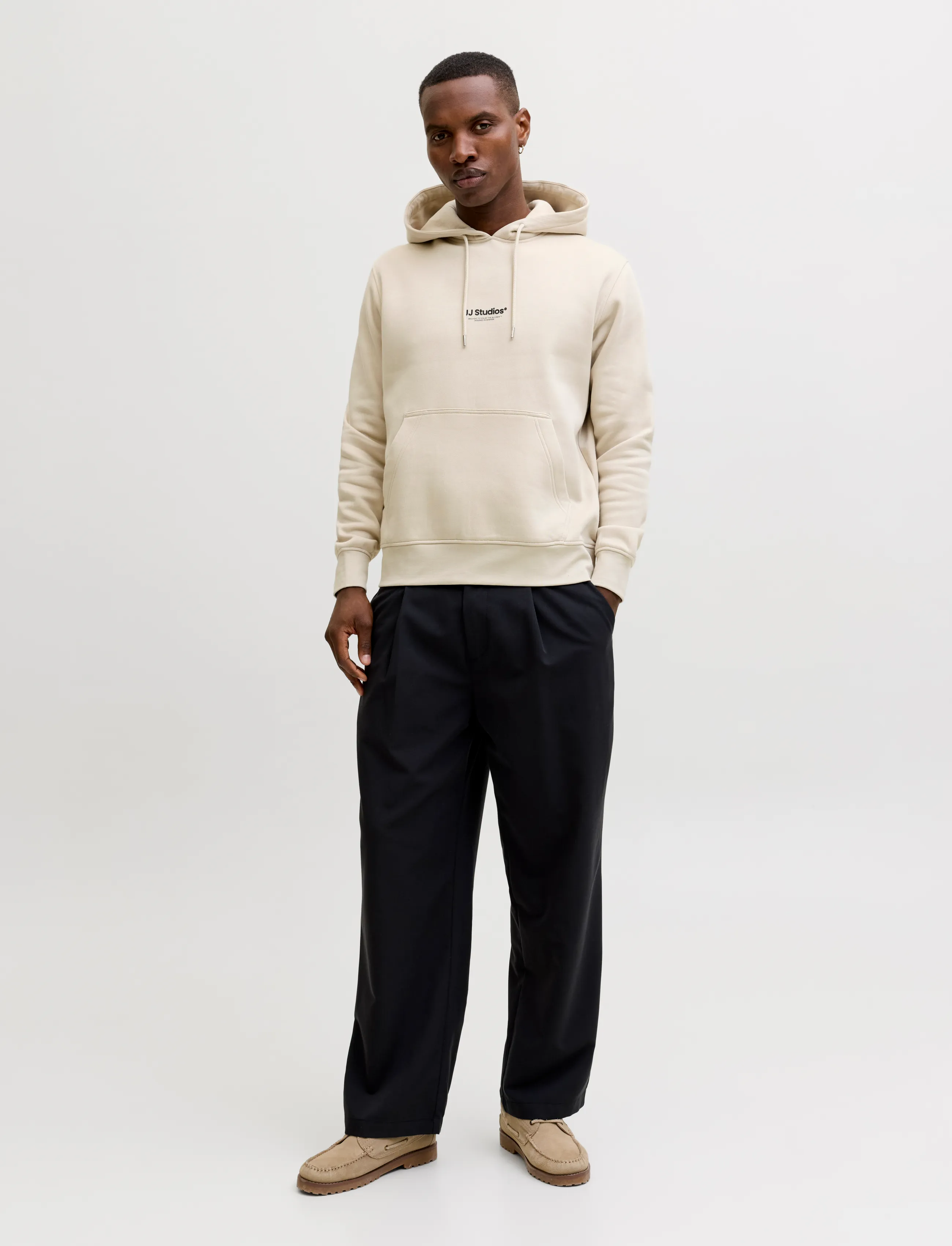Jack & Jones - JJESOHO SWEAT HOOD NOOS - kapuutsiga pusad - moonbeam - 4