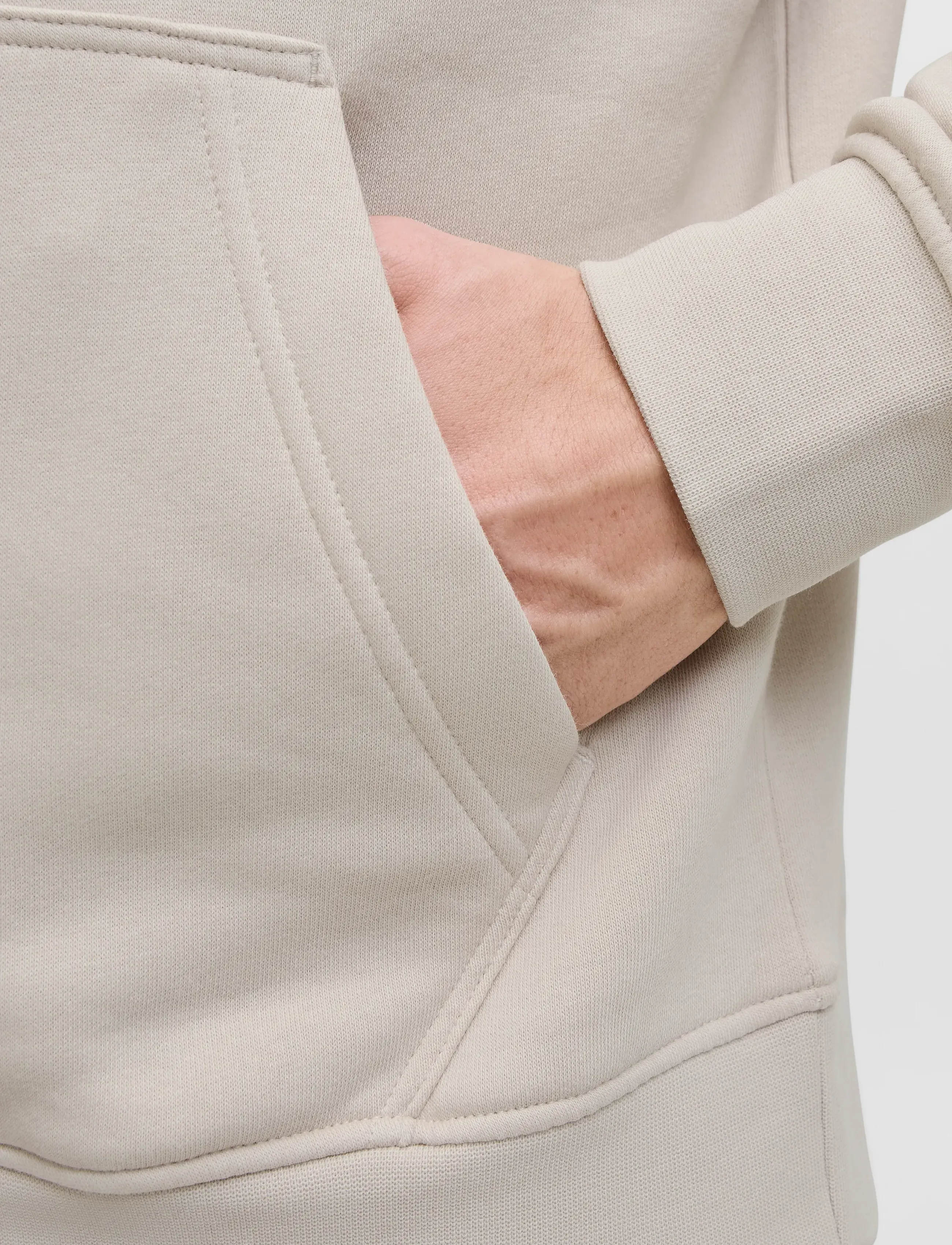 Jack & Jones - JJESOHO SWEAT HOOD NOOS - kapuzenpullover - moonbeam - 5