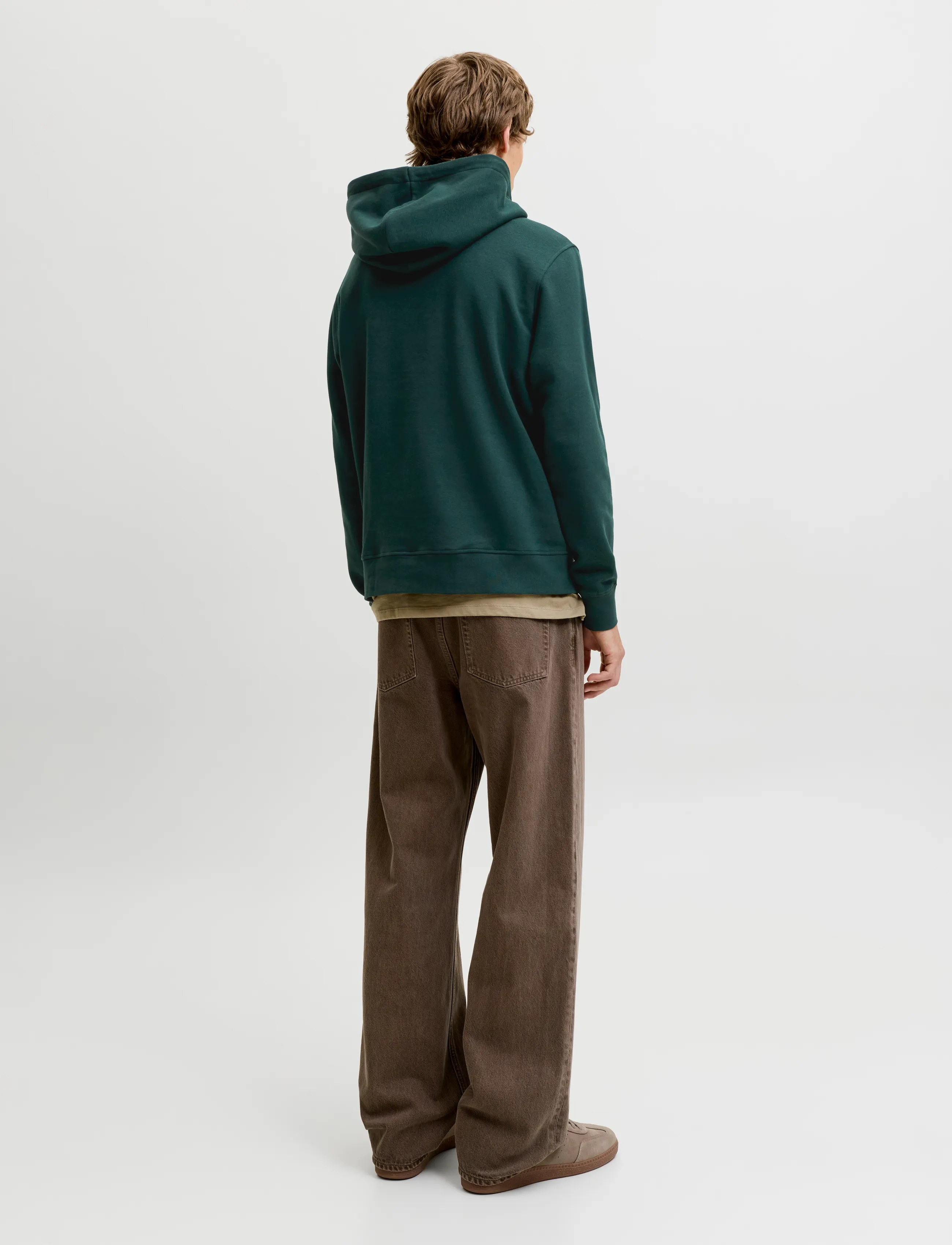 Jack & Jones - JJESOHO SWEAT HOOD NOOS - hoodies - scarab - 2