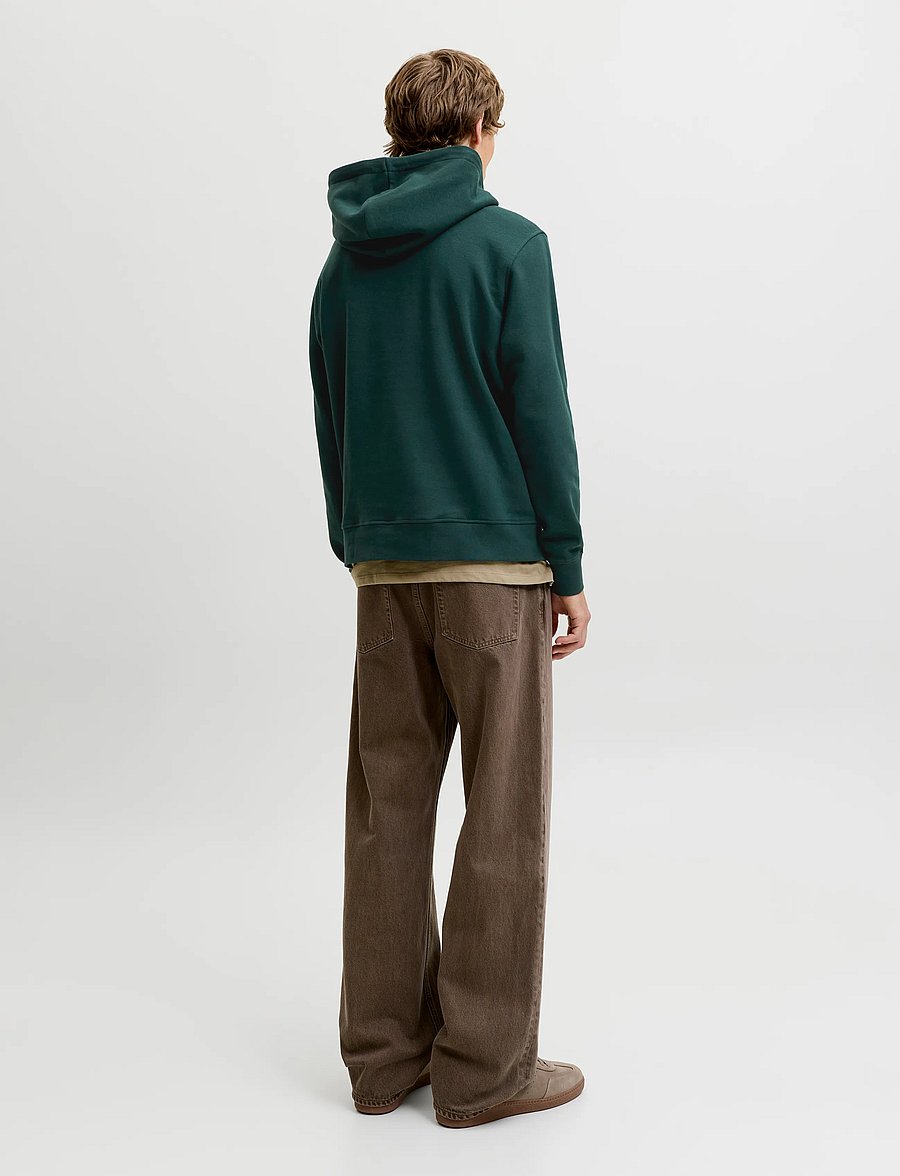 Jack & Jones - JJESOHO SWEAT HOOD NOOS - kapuzenpullover - scarab - 2