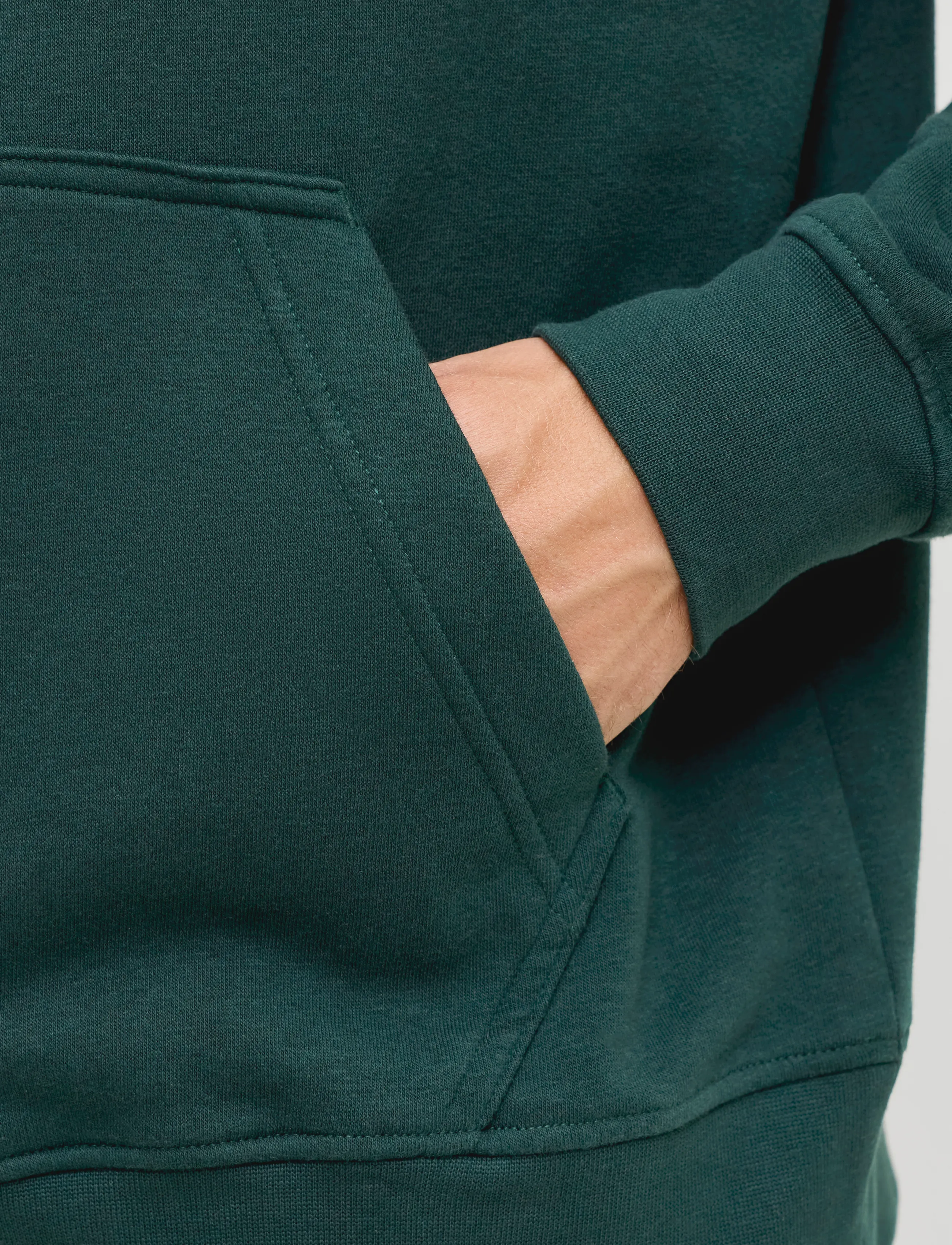 Jack & Jones - JJESOHO SWEAT HOOD NOOS - hoodies - scarab - 4