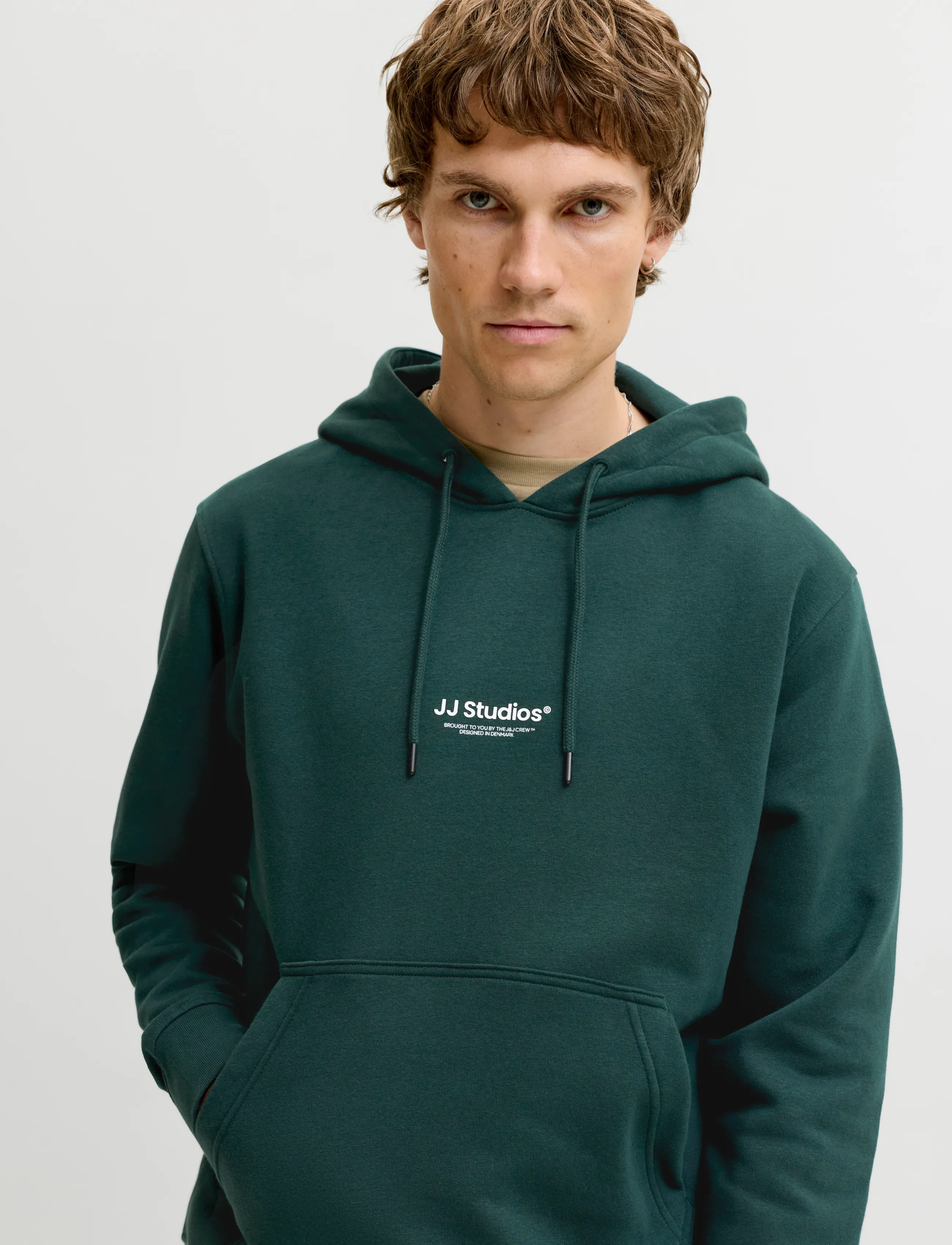 Jack & Jones - JJESOHO SWEAT HOOD NOOS - hoodies - scarab - 5