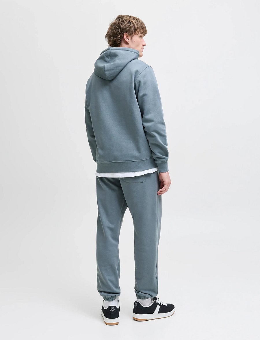 Jack & Jones - JJESOHO SWEAT HOOD NOOS - kapuzenpullover - stormy weather - 2