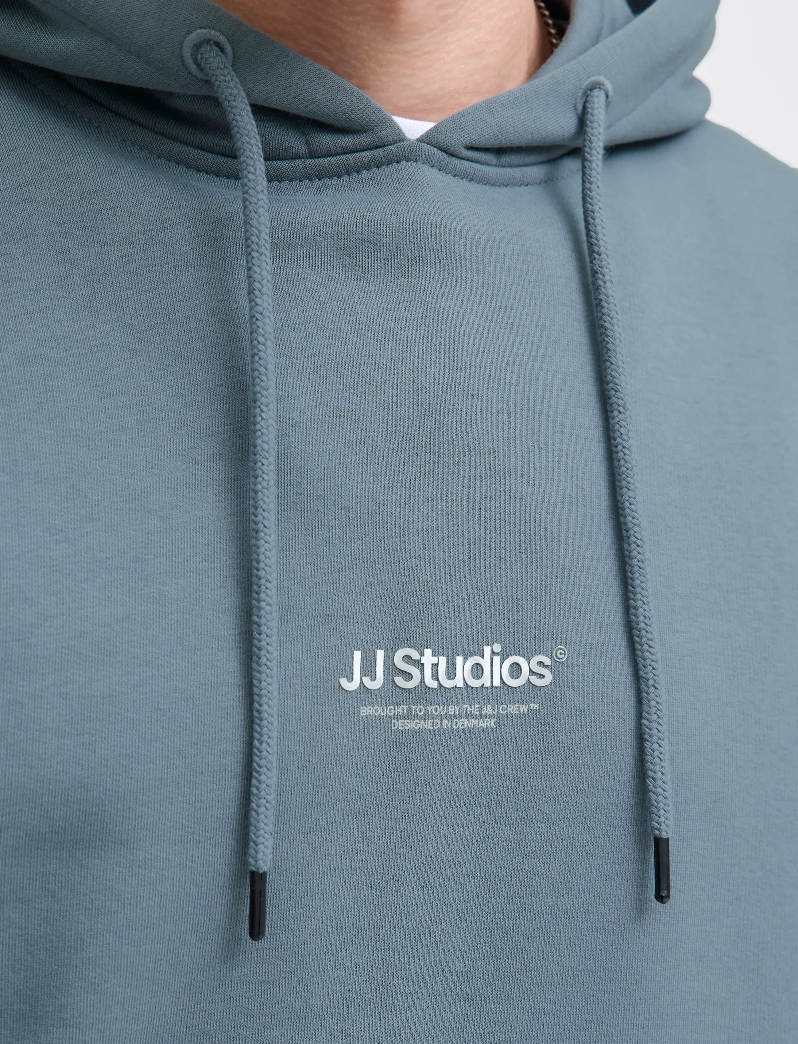 Jack & Jones - JJESOHO SWEAT HOOD NOOS - kapuzenpullover - stormy weather - 4