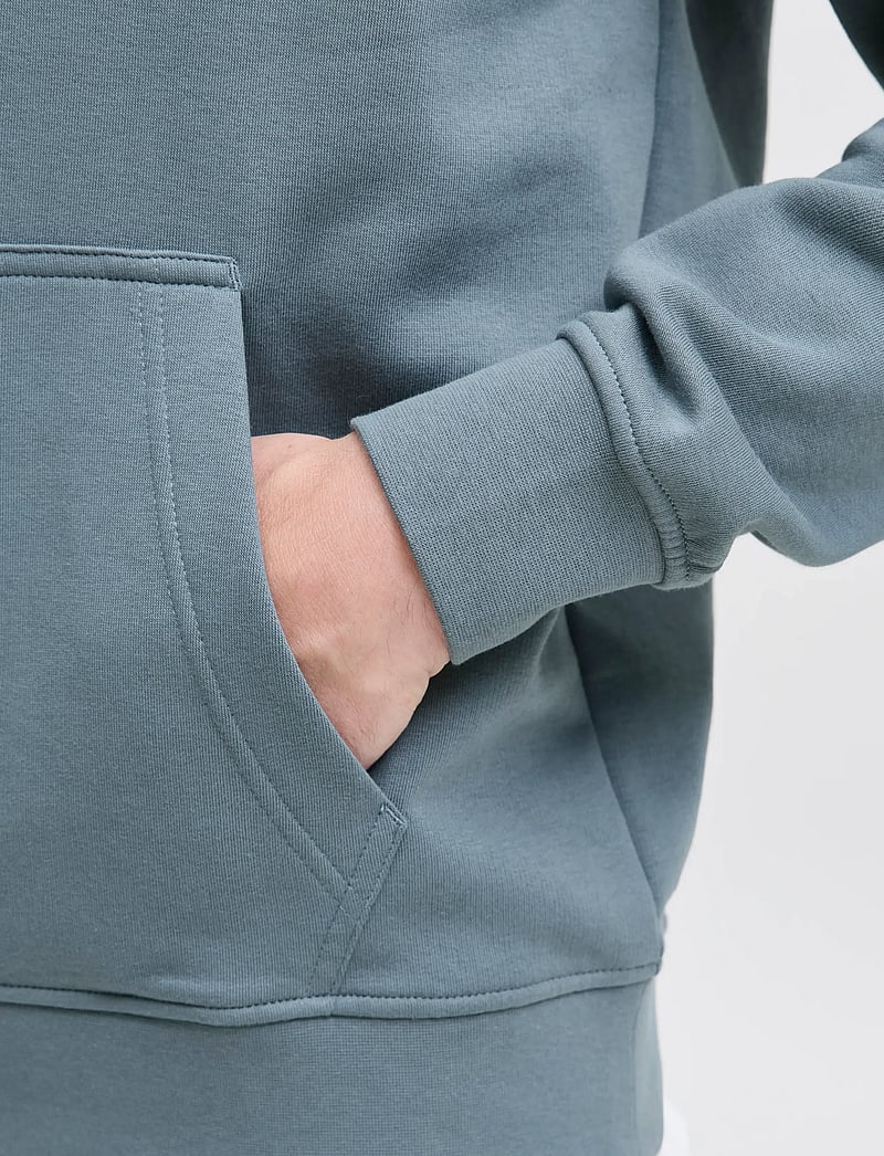 Jack & Jones - JJESOHO SWEAT HOOD NOOS - kapuzenpullover - stormy weather - 5