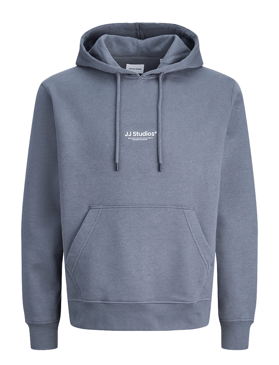 Jack & Jones - JJESOHO SWEAT HOOD NOOS - kapuzenpullover - turbulence - 1