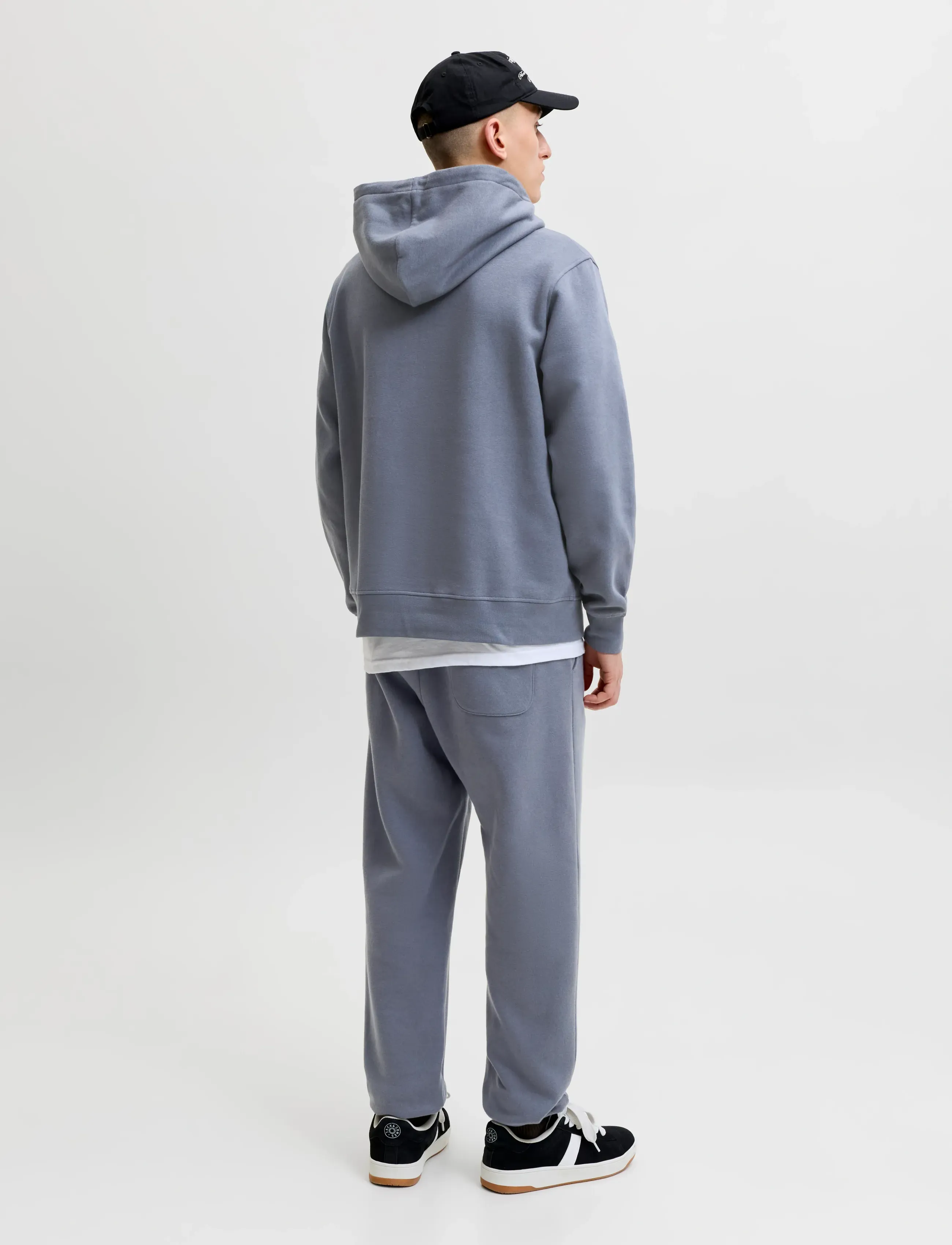 Jack & Jones - JJESOHO SWEAT HOOD NOOS - kapuutsiga dressipluusid - turbulence - 3