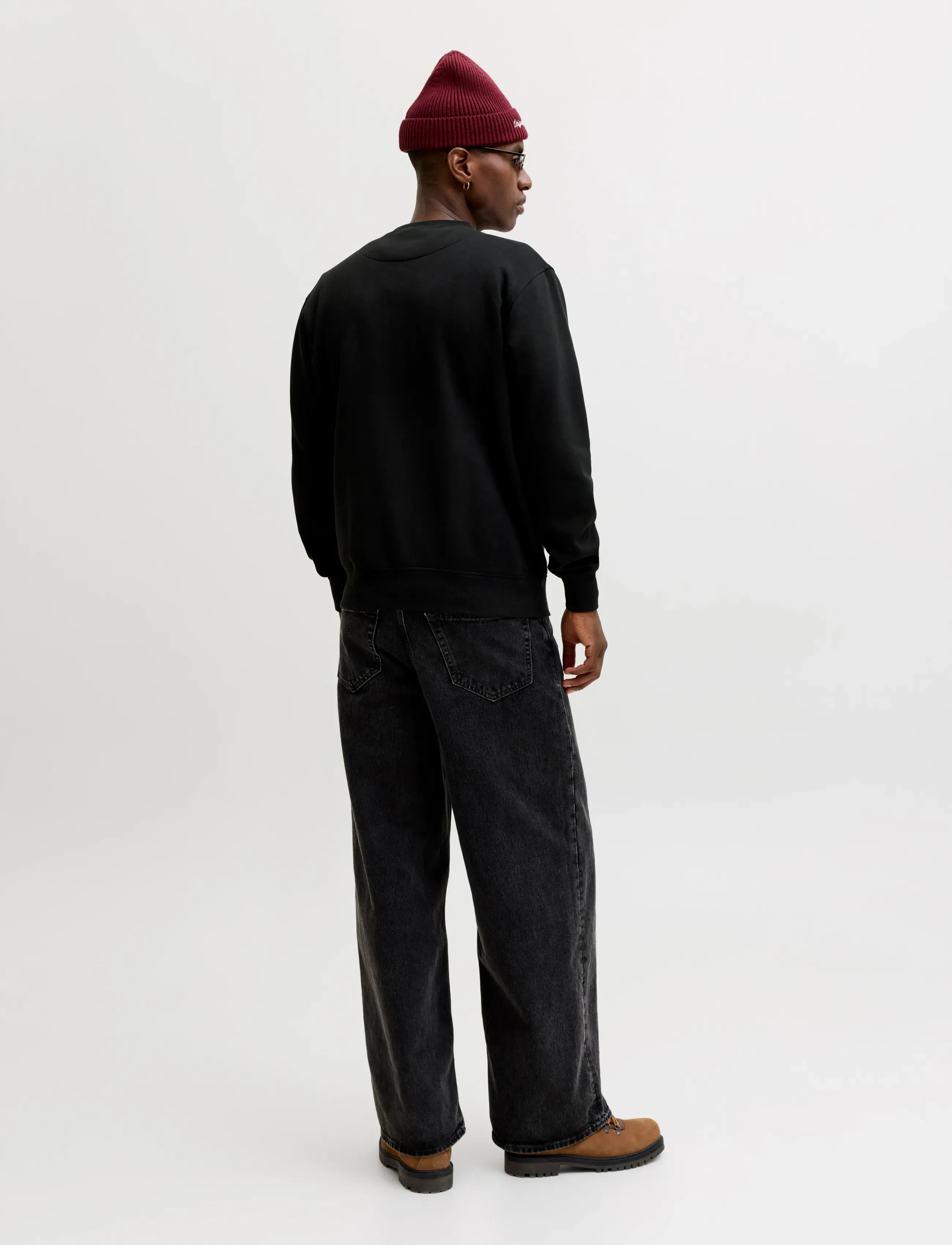Jack & Jones - JJESOHO SWEAT CREW NECK NOOS - kollektionen - black - 3