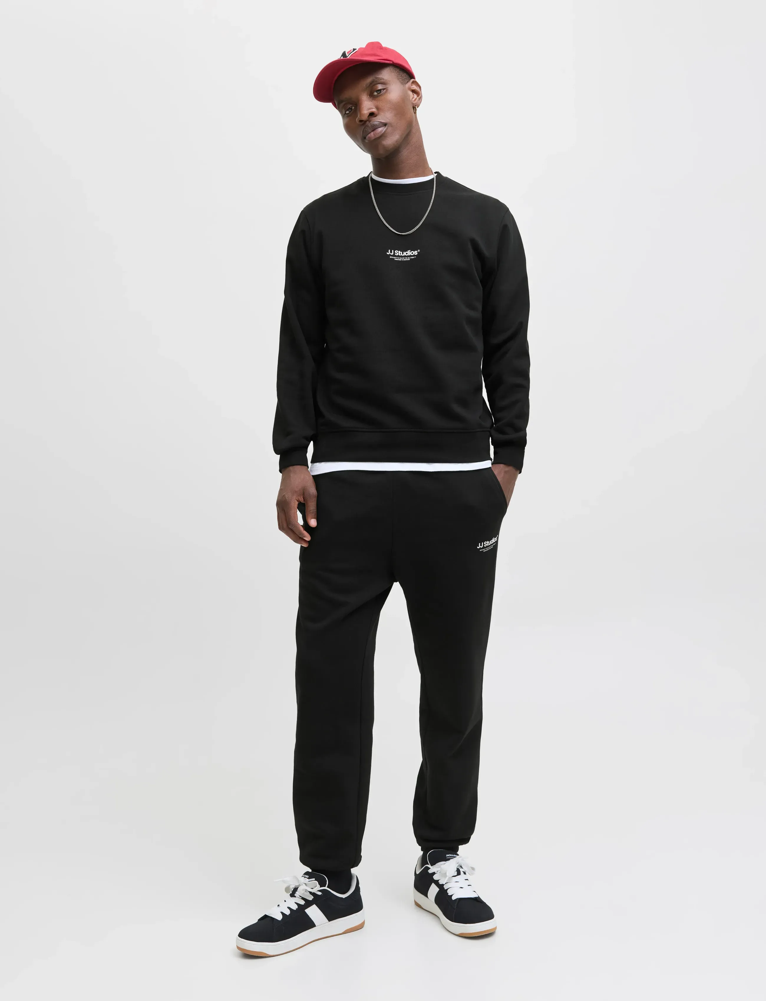 Jack & Jones - JJESOHO SWEAT CREW NECK NOOS - kollektionen - black - 4