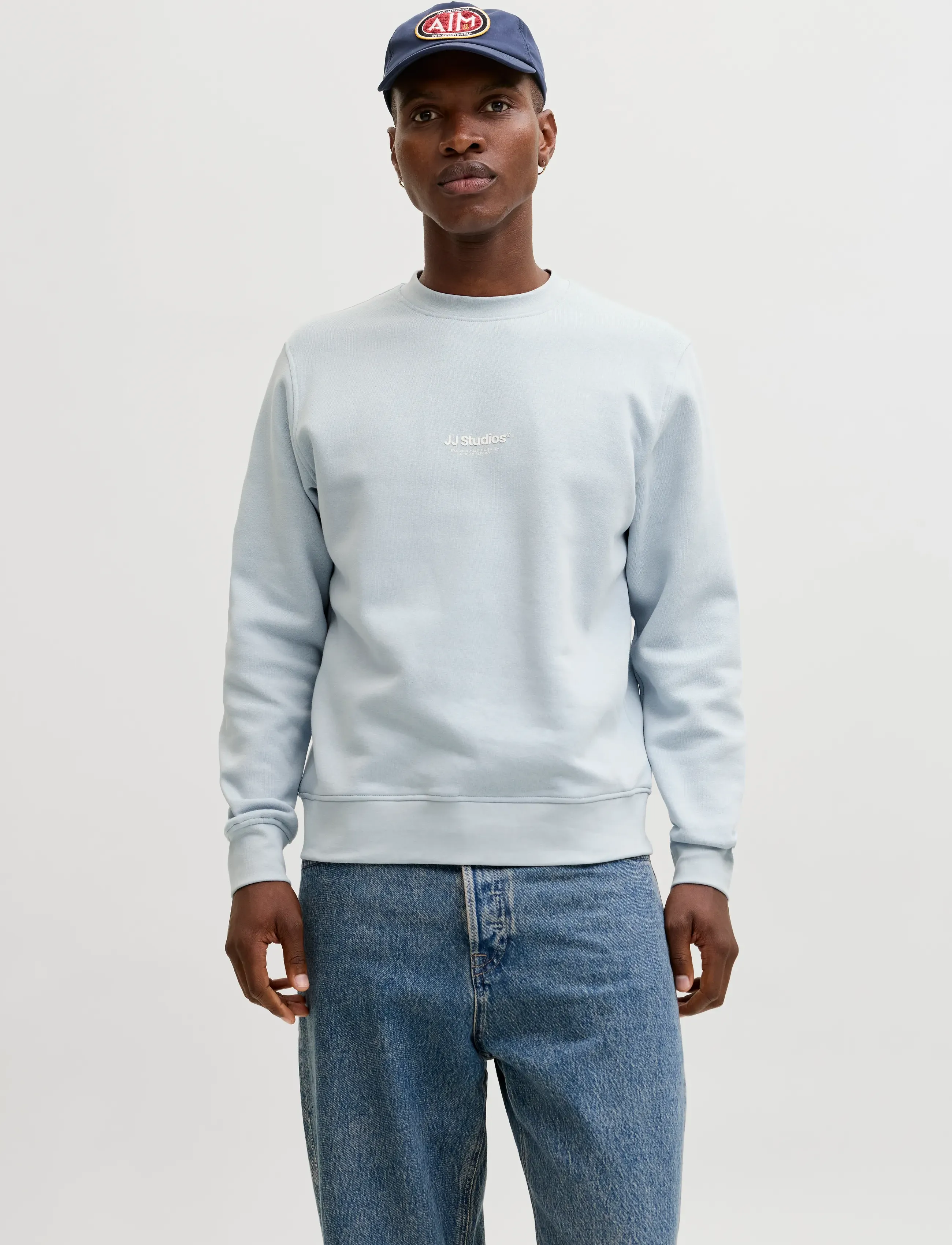 Jack & Jones JJESOHO SWEAT CREW NECK NOOS - Dressipluusid - CELESTIAL BLUE / blue