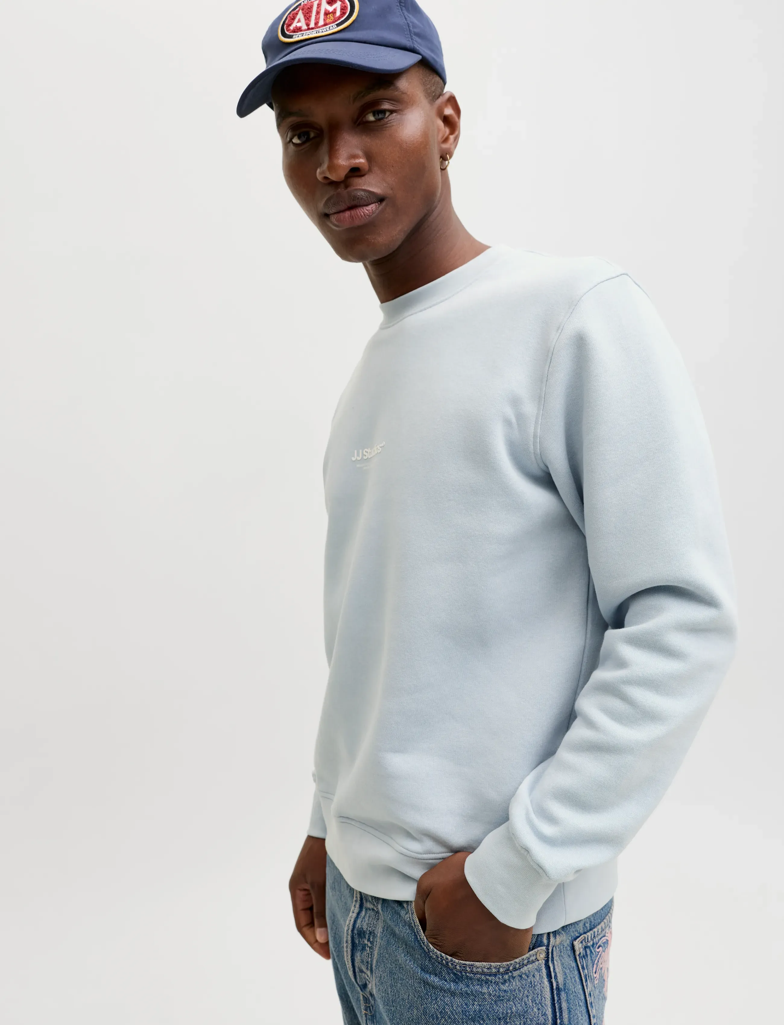 Jack & Jones - JJESOHO SWEAT CREW NECK NOOS - kollektionen - celestial blue - 5