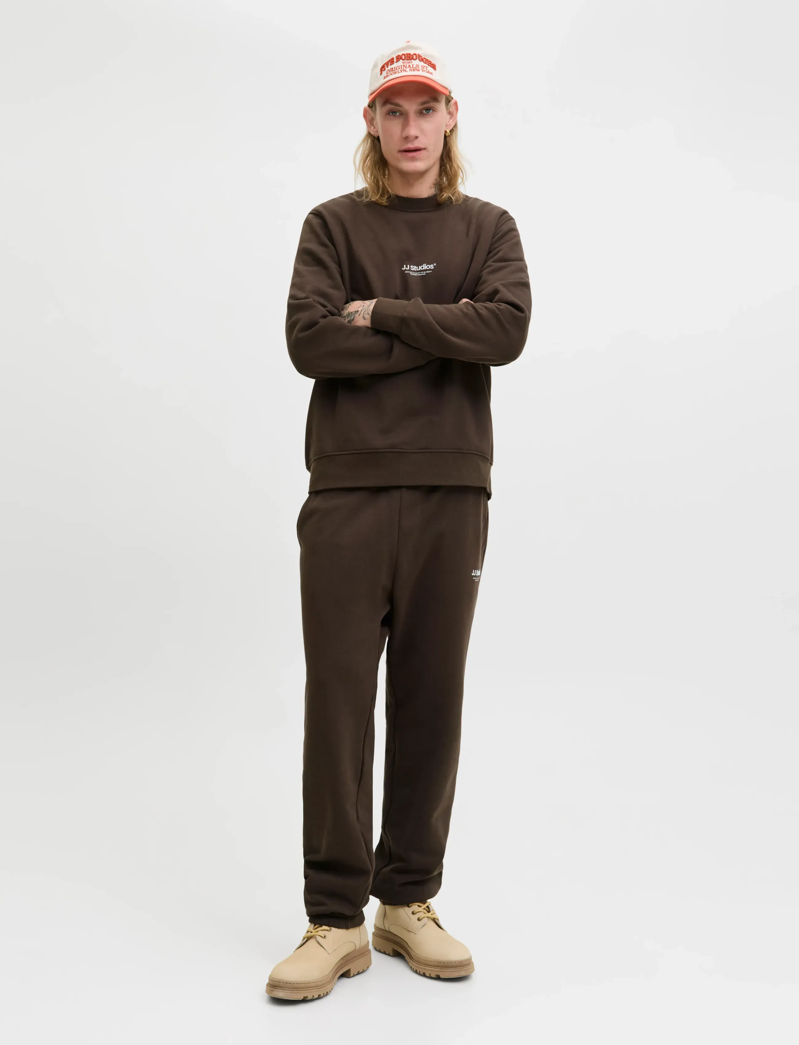 JACK & JONES Jjesoho Sweat Crew Neck Noos sweatshirts herr – bild 6