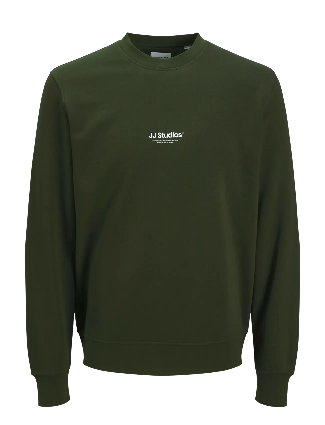 Jack & Jones JJESOHO SWEAT CREW NECK NOOS - Sweatshirts & hættetrøjer - DUFFEL BAG / khaki/green