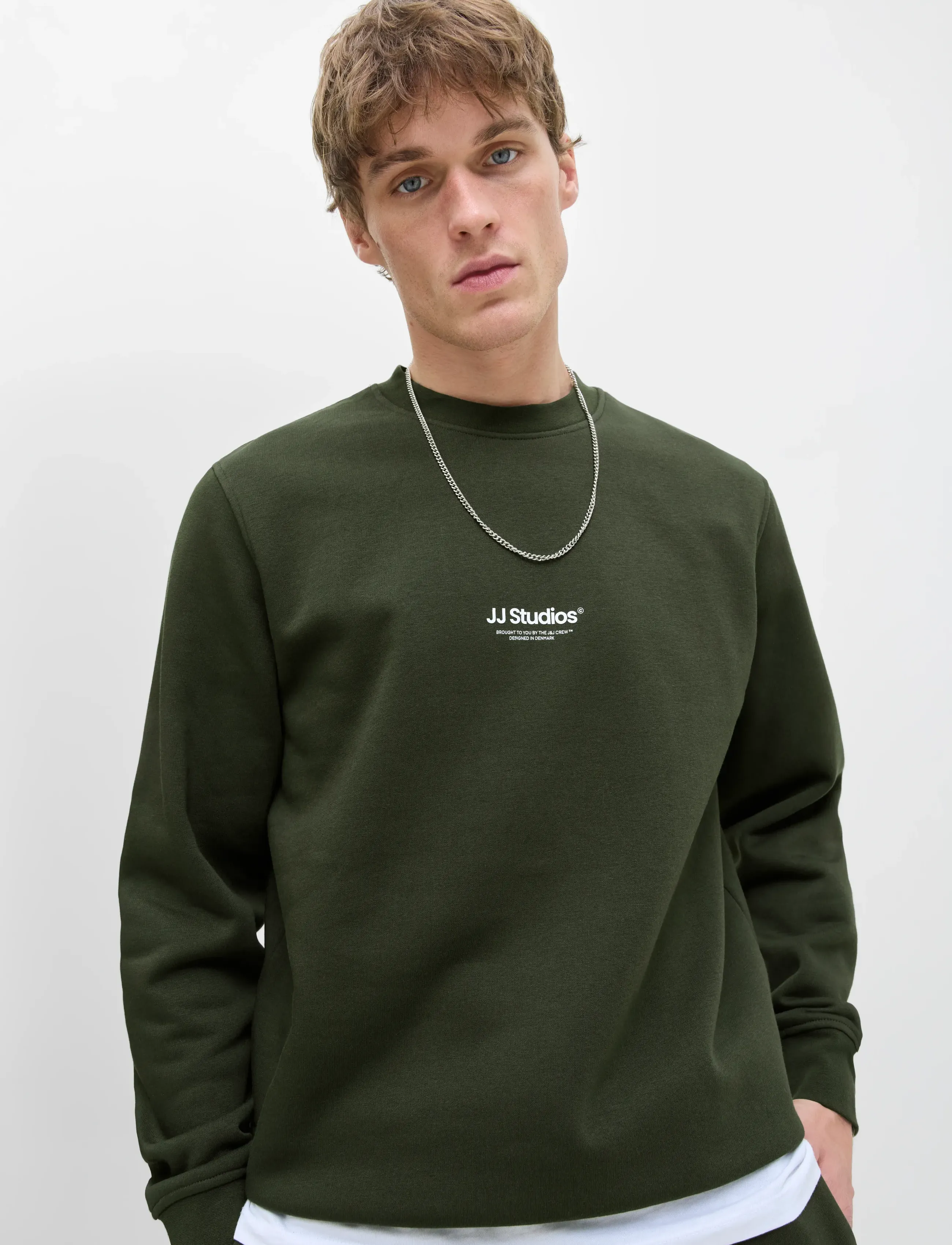 JACK & JONES Jjesoho Sweat Crew Neck Noos sweatshirts herr – bild 6