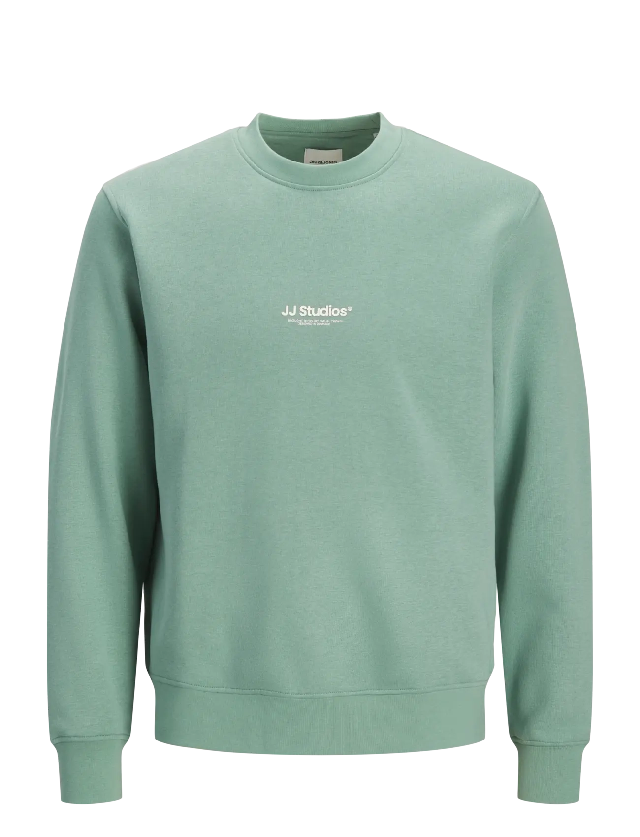 Jack & Jones JJESOHO SWEAT CREW NECK NOOS - Sweatshirts & hættetrøjer - MINERAL BLUE / green