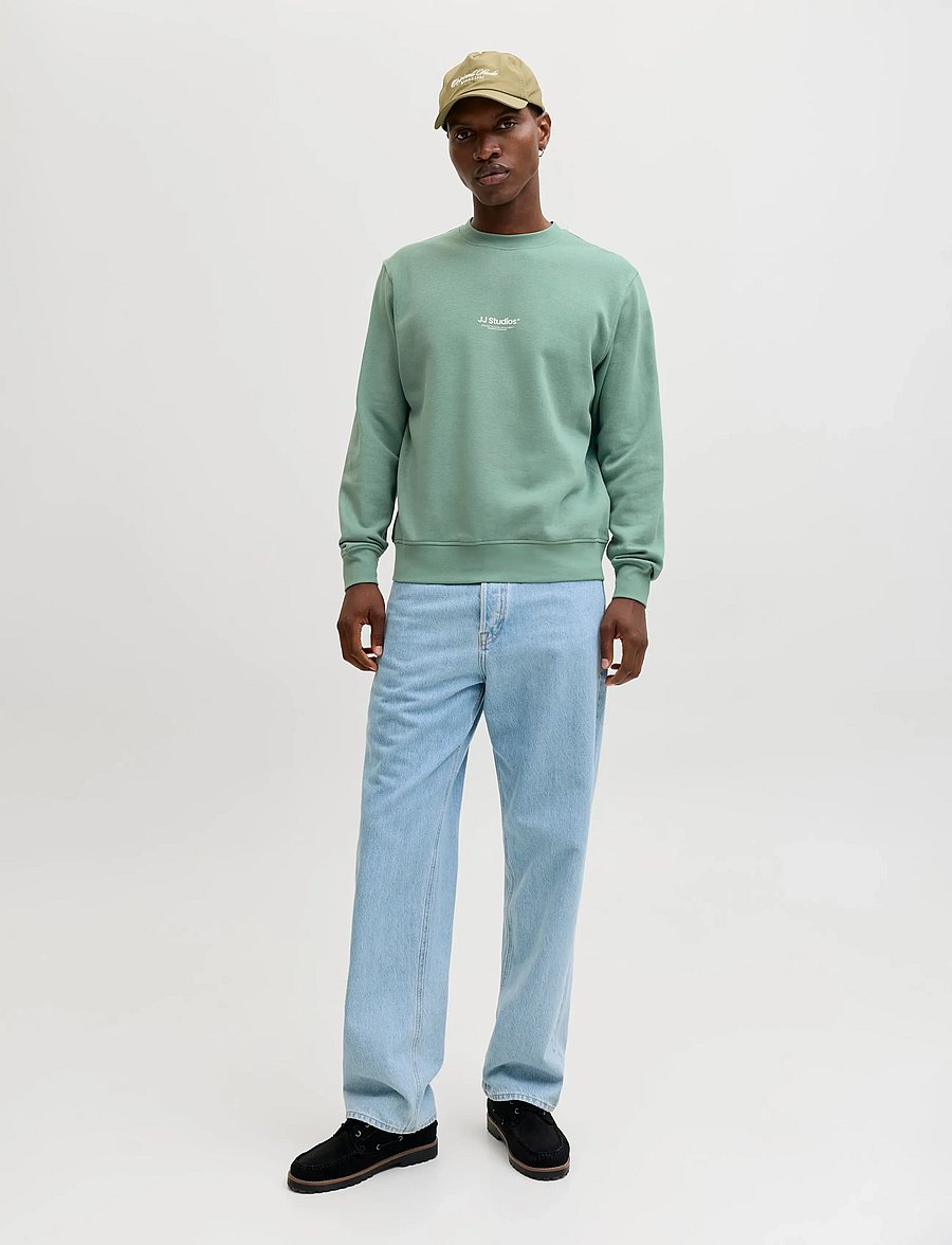 Jack & Jones - JJESOHO SWEAT CREW NECK NOOS - kollektionen - mineral blue - 3