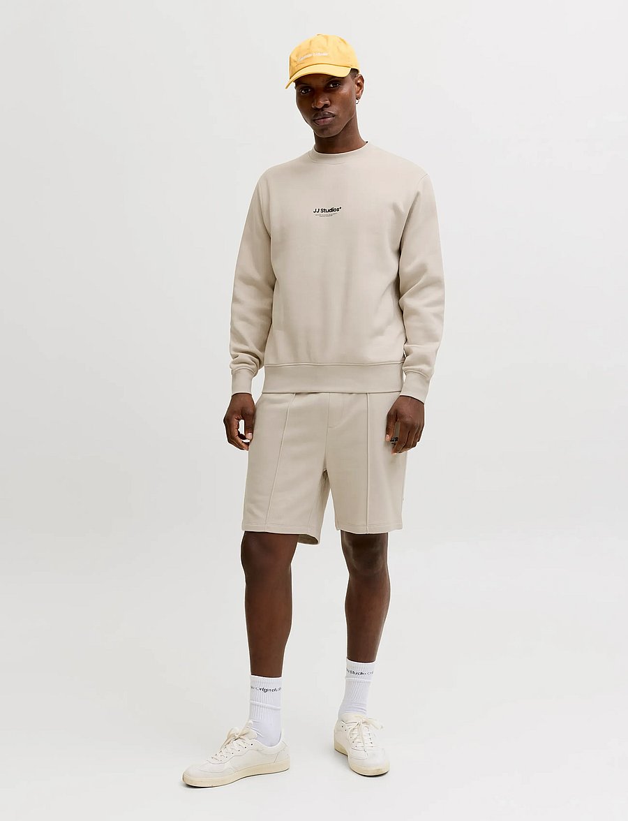 Jack & Jones - JJESOHO SWEAT CREW NECK NOOS - kollektionen - moonbeam - 4
