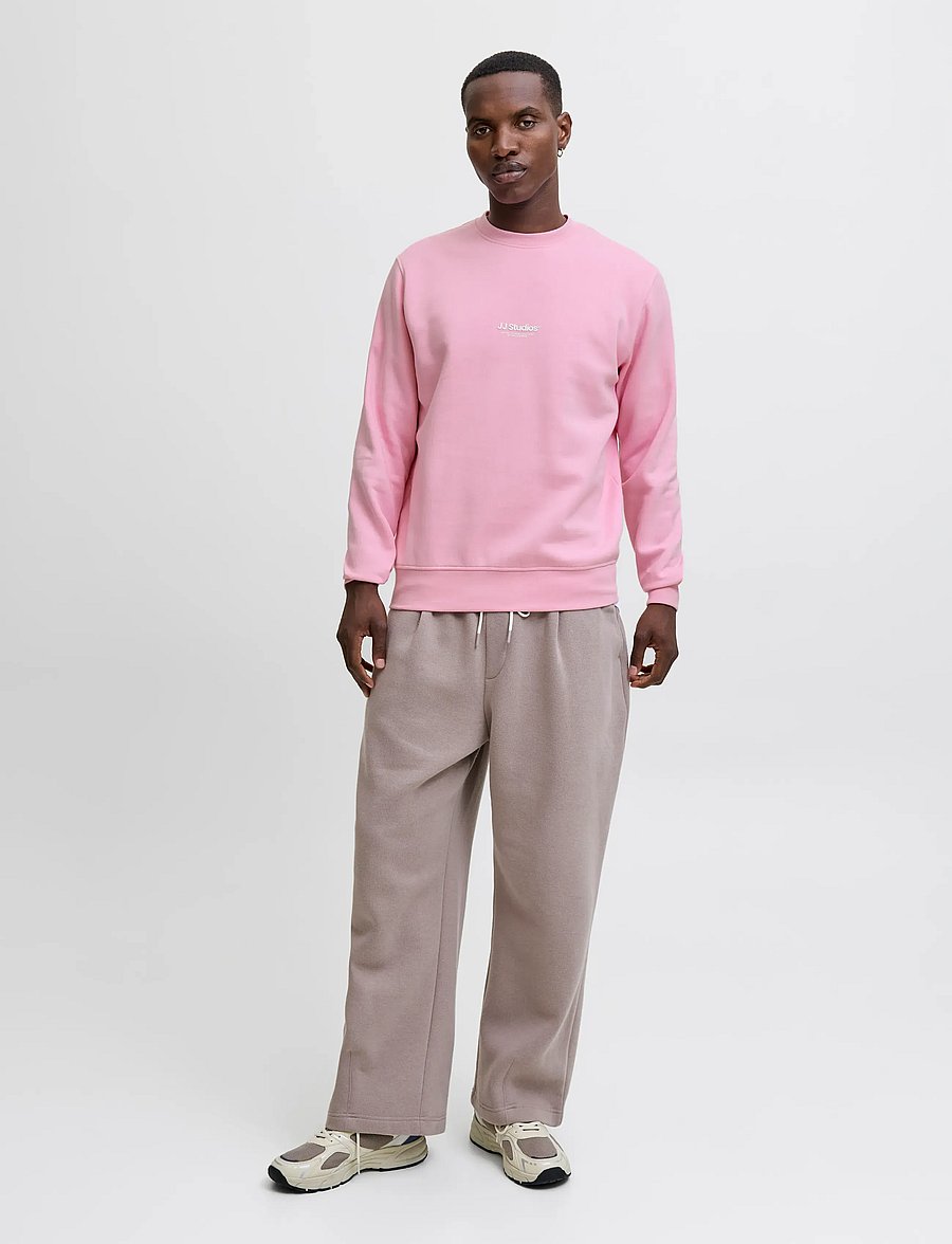 Jack & Jones - JJESOHO SWEAT CREW NECK NOOS - kollektionen - prism pink - 4
