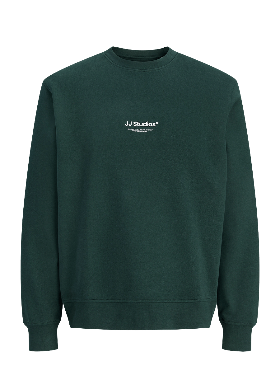 Jack & Jones - JJESOHO SWEAT CREW NECK NOOS - sweatshirts - scarab - 1