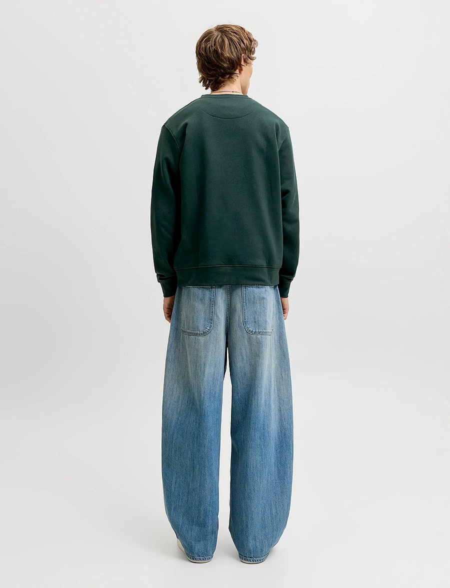 Jack & Jones - JJESOHO SWEAT CREW NECK NOOS - sweatshirts - scarab - 2