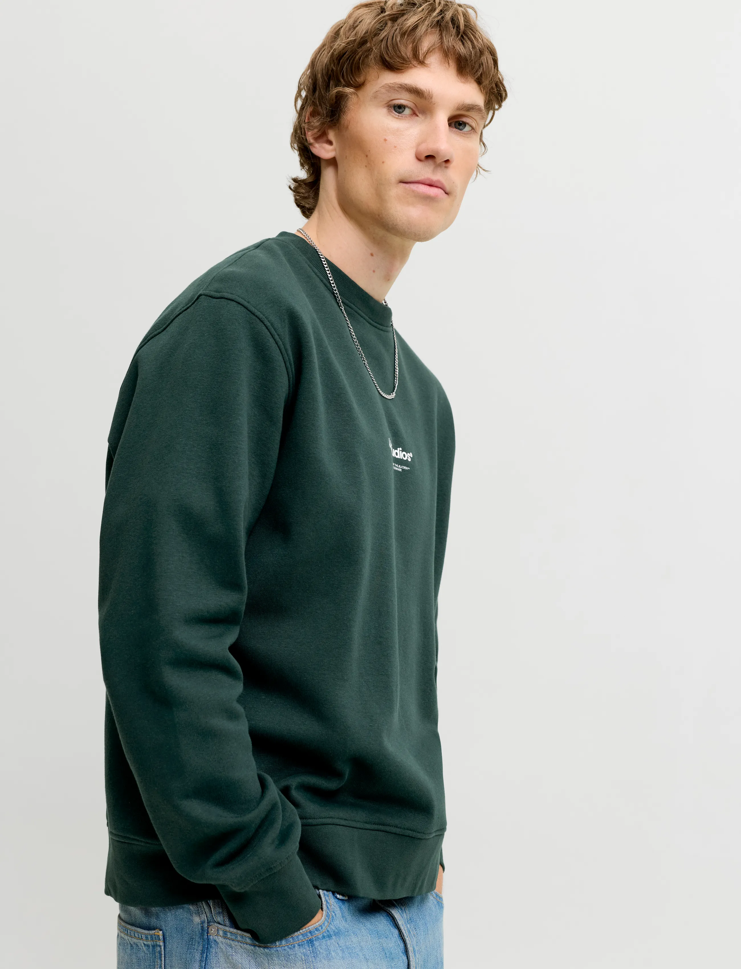 Jack & Jones - JJESOHO SWEAT CREW NECK NOOS - kollektsioonid - scarab - 4