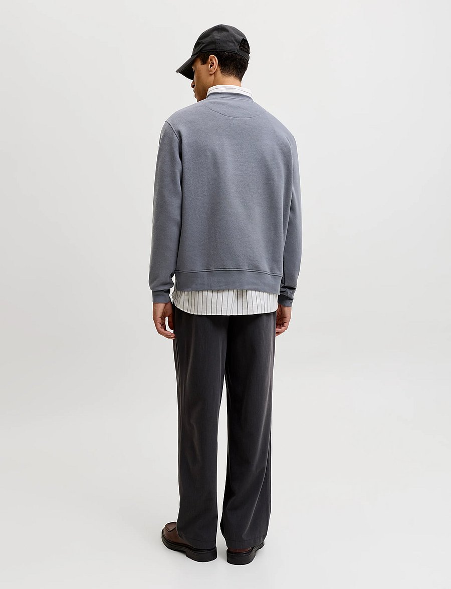 Jack & Jones - JJESOHO SWEAT CREW NECK NOOS - sweatshirts - turbulence - 2