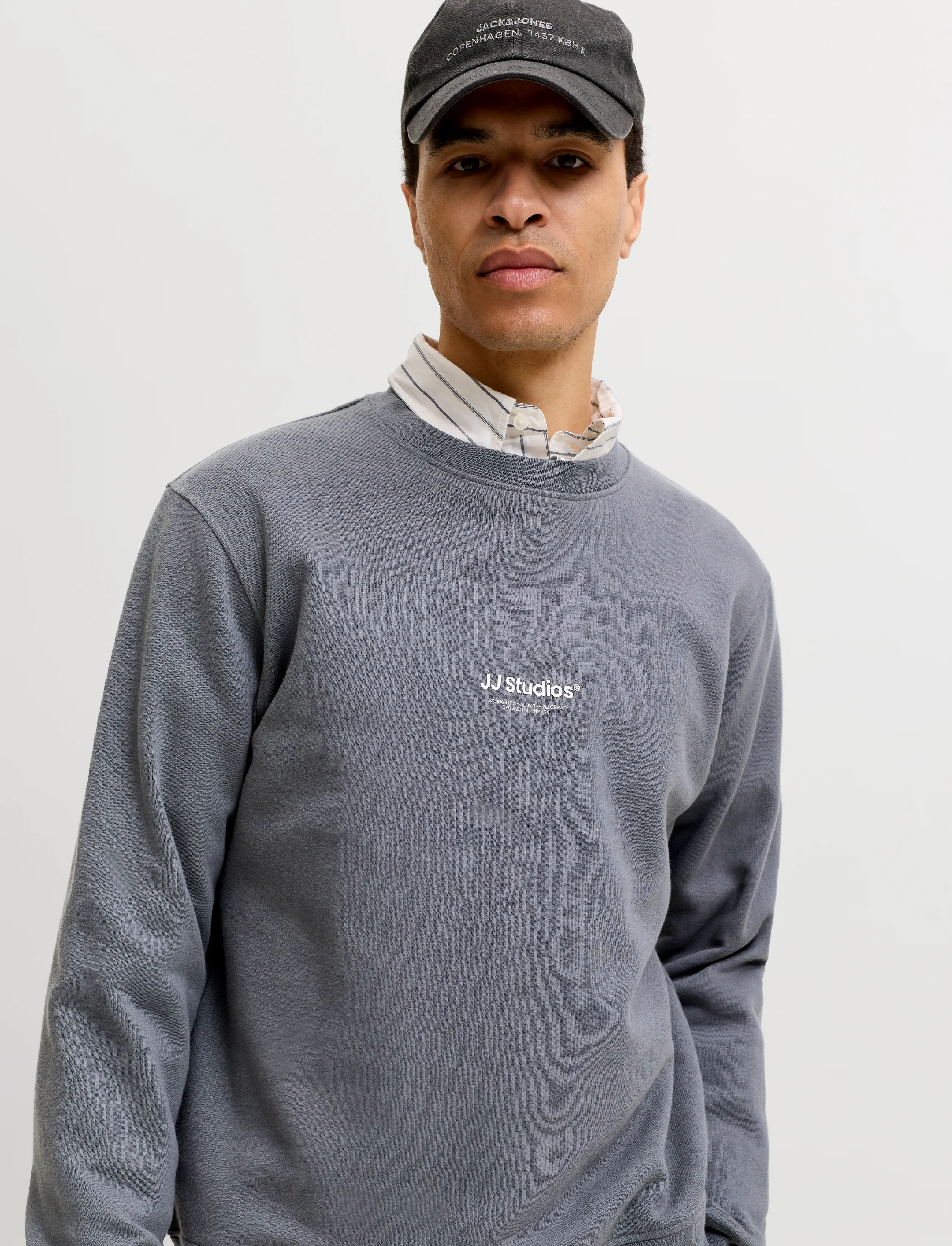 Jack & Jones - JJESOHO SWEAT CREW NECK NOOS - kollektsioonid - turbulence - 4