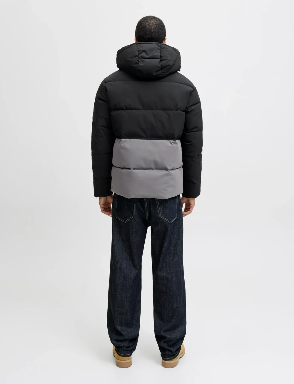 Jack & Jones - JJEOWEN PUFFER SN - vinterjackor - castlerock - 2