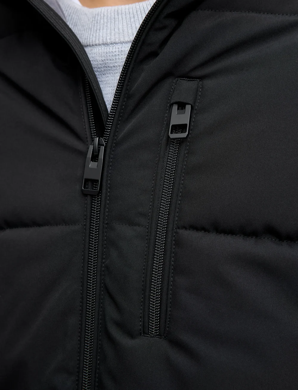 Jack & Jones - JJEOWEN PUFFER SN - vinterjackor - castlerock - 5