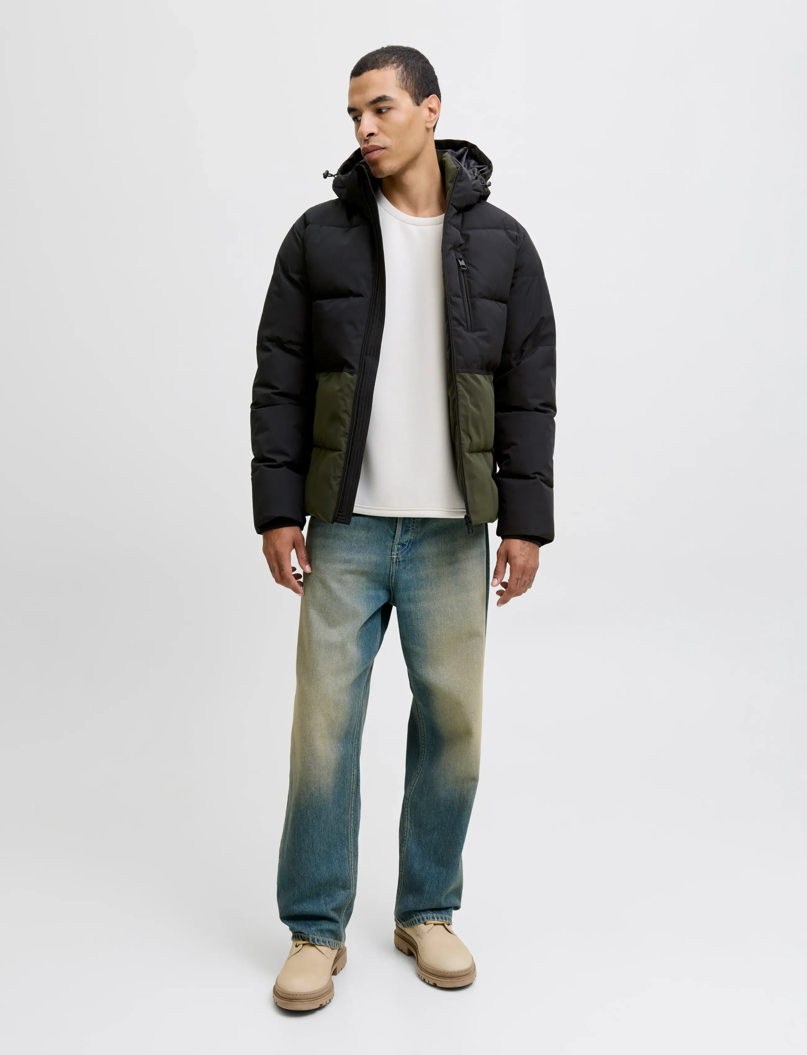 Jack & Jones - JJEOWEN PUFFER SN - kurtki puchowe - rosin - 3