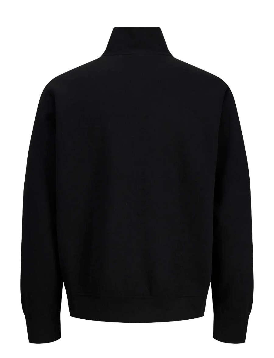Jack & Jones - JJESOHO SWEAT QUARTER ZIP HN NOOS - kollektionen - black - 2