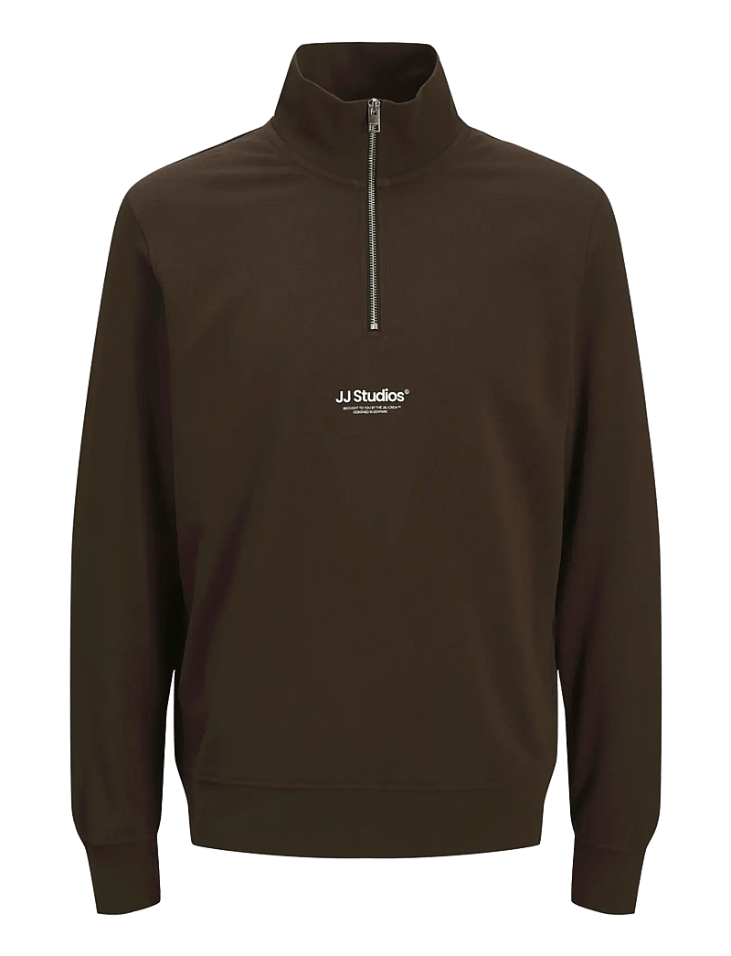 Jack & Jones - JJESOHO SWEAT QUARTER ZIP HN NOOS - kollektionen - delicioso - 1