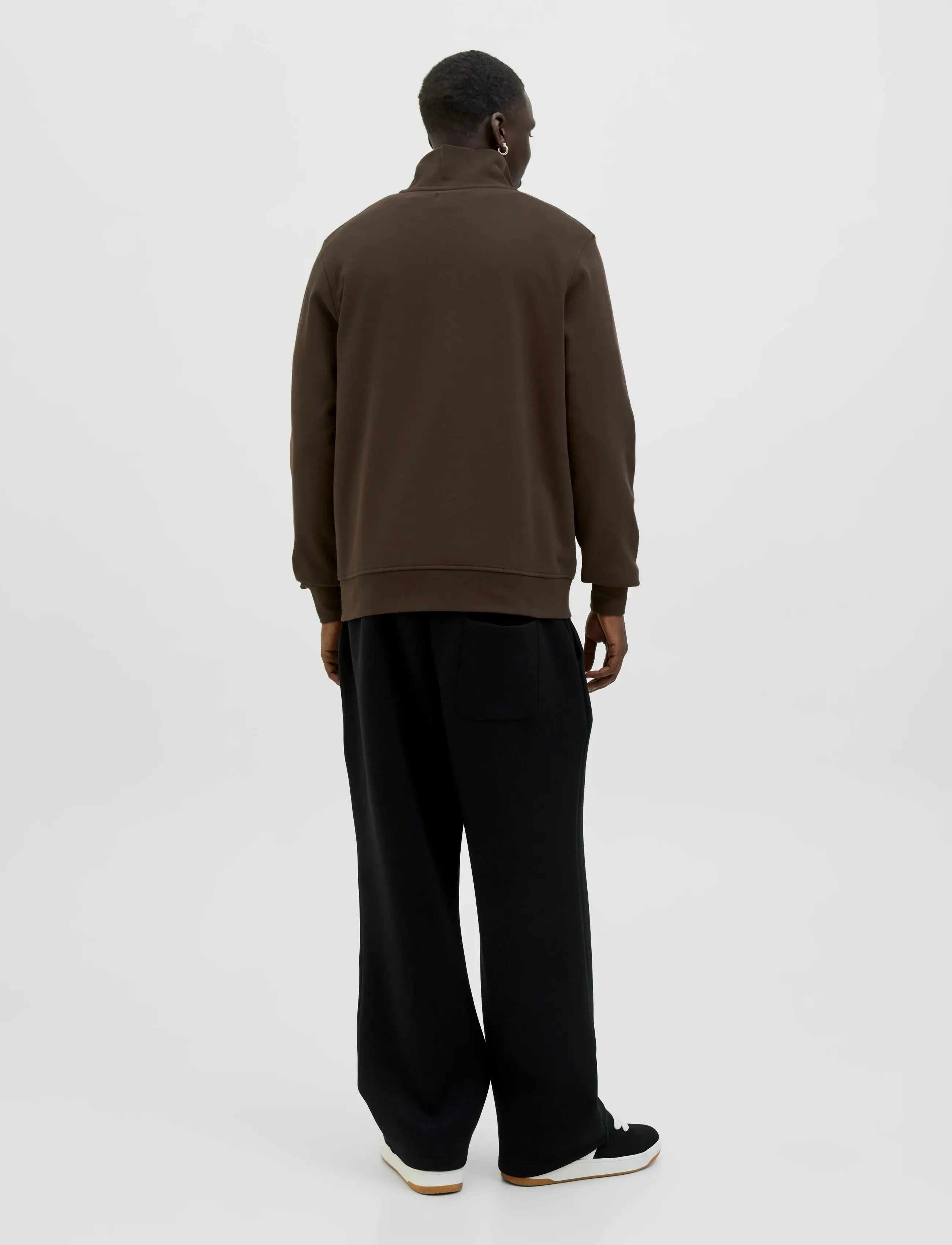 Jack & Jones - JJESOHO SWEAT QUARTER ZIP HN NOOS - kollektionen - delicioso - 2