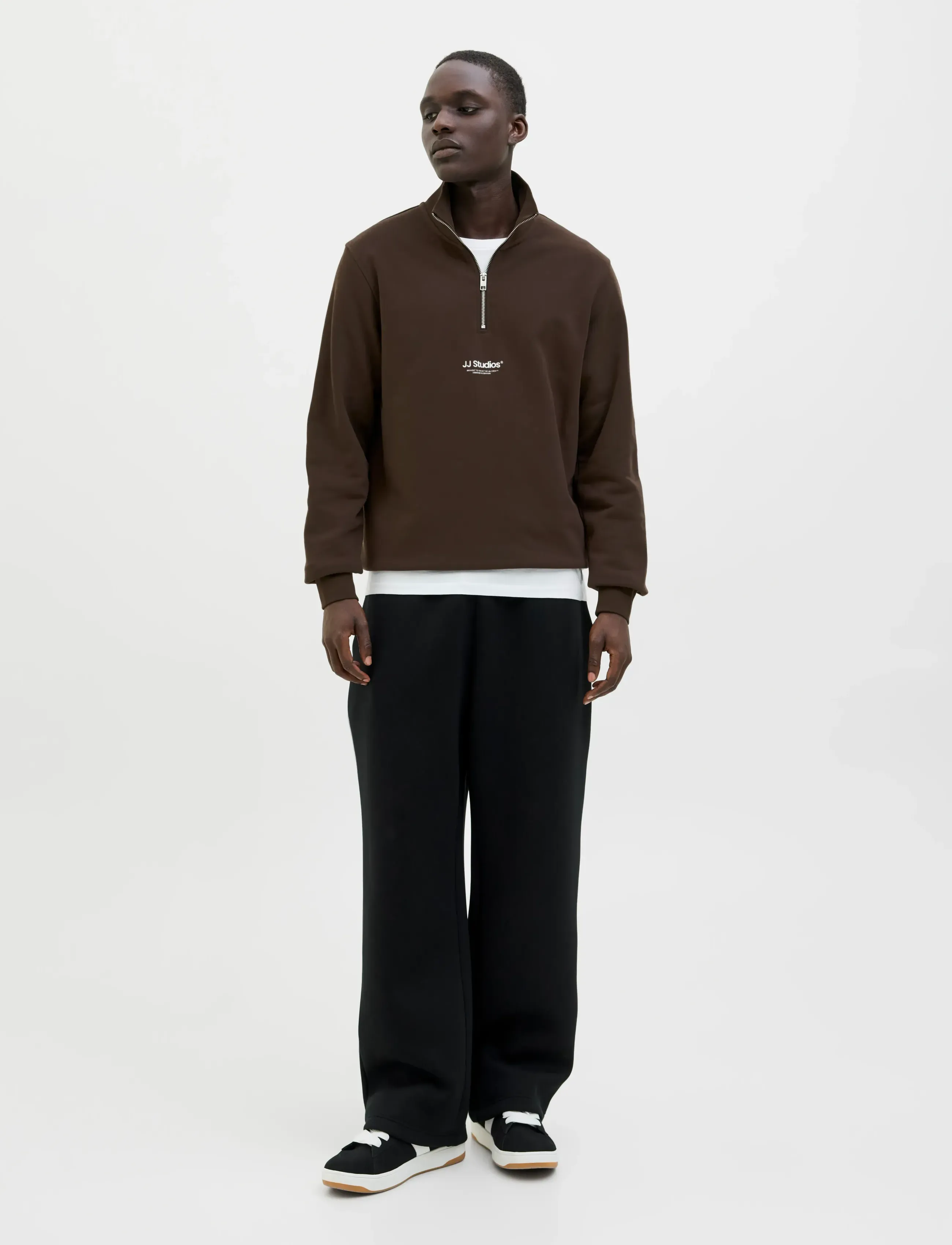 Jack & Jones - JJESOHO SWEAT QUARTER ZIP HN NOOS - kollektionen - delicioso - 5