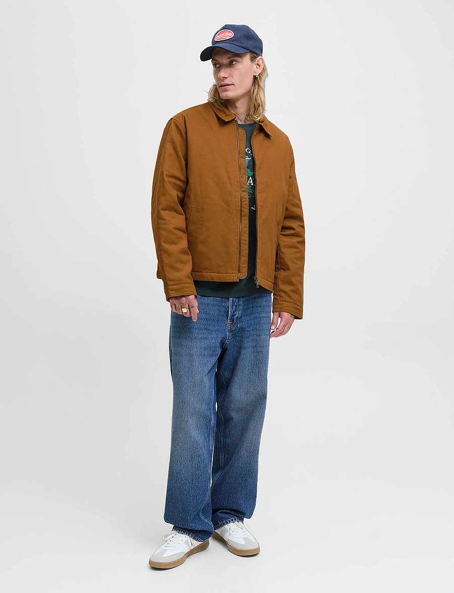 Jack & Jones - JJEDOVER WORKER JACKET NOOS - sügisjoped - monks robe - 0