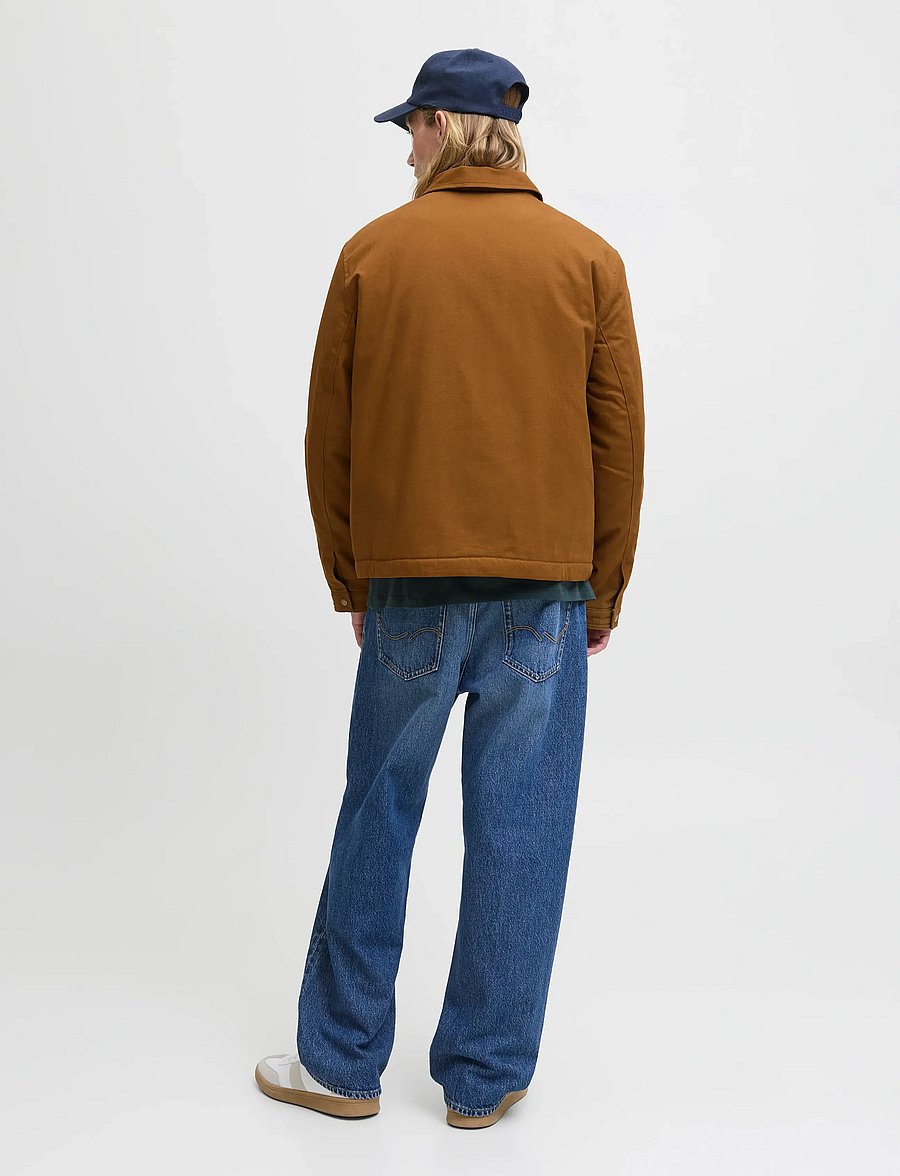 Jack & Jones - JJEDOVER WORKER JACKET NOOS - sügisjoped - monks robe - 2