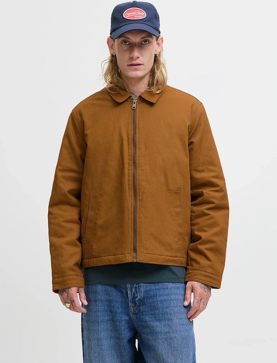 Jack & Jones - JJEDOVER WORKER JACKET NOOS - sügisjoped - monks robe - 5