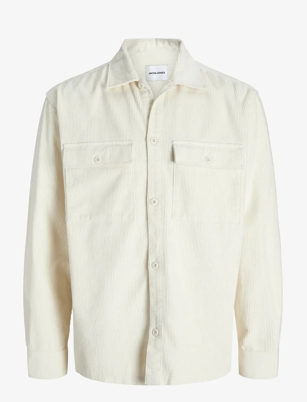 Jack & Jones - JJEPERFECT CORDUROY OVERSHIRT LS SN - kolekcijos - antique white - 1