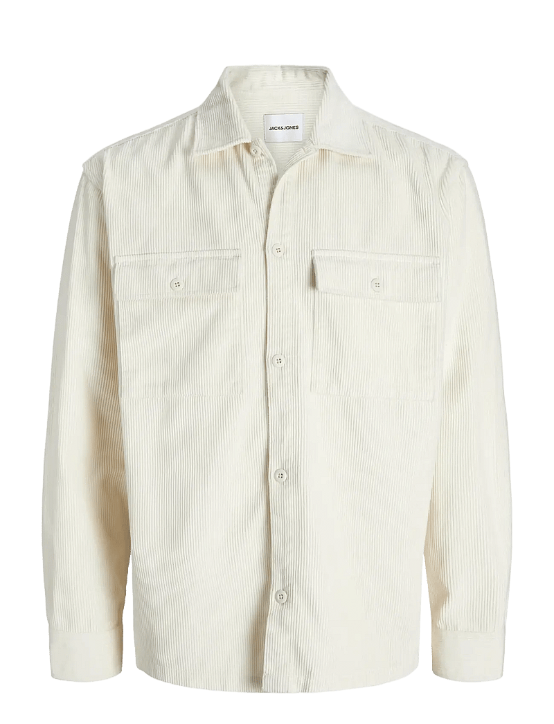Jack & Jones - JJEPERFECT CORDUROY OVERSHIRT LS SN - kolekcijos - antique white - 1