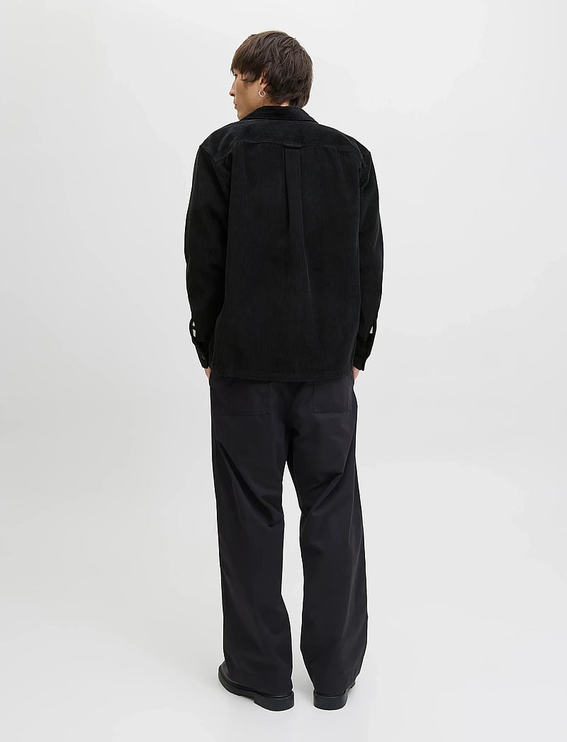 Jack & Jones - JJEPERFECT CORDUROY OVERSHIRT LS SN - collections - black - 2
