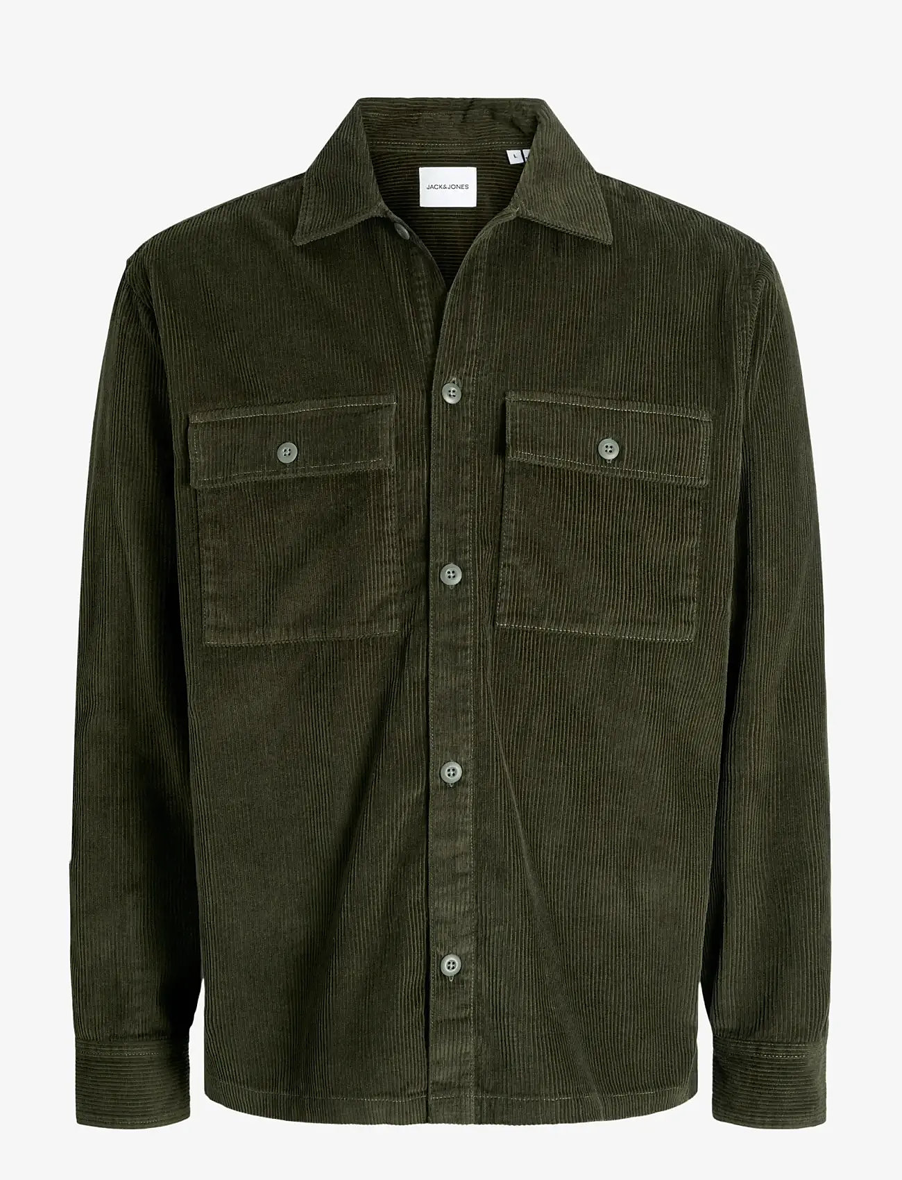 Jack & Jones - JJEPERFECT CORDUROY OVERSHIRT LS SN - kollektsioonid - rosin - 1