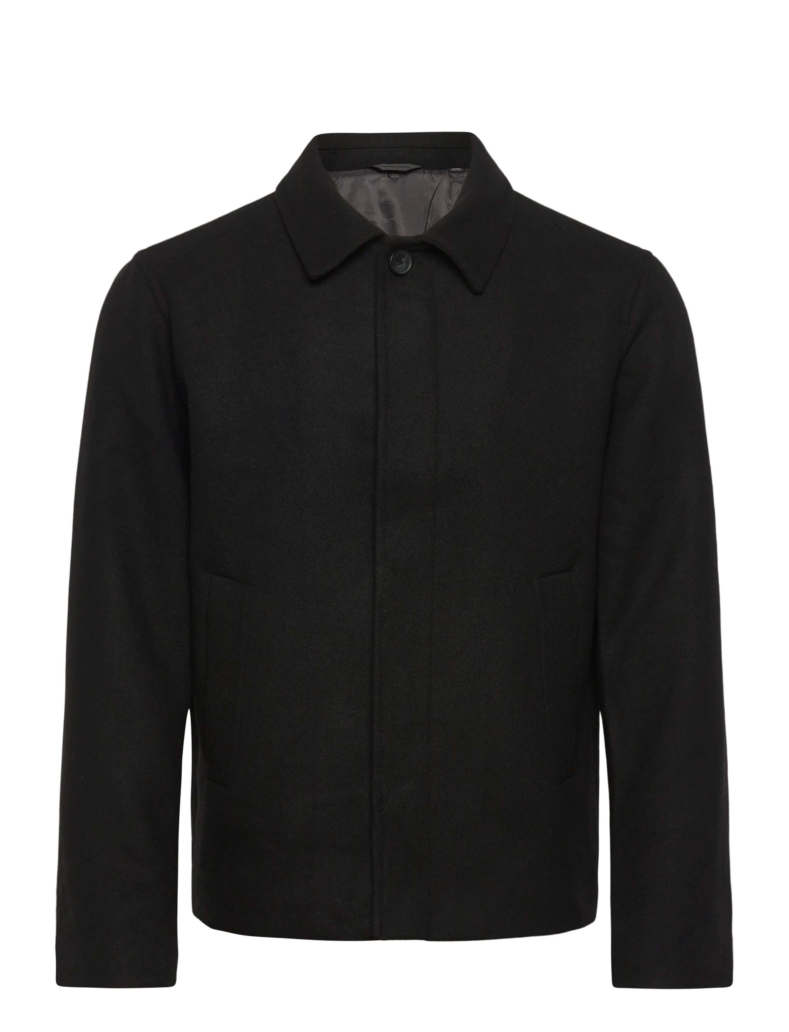 Jack & Jones Jjeharris Short Coat Sn, M, Black, Frakker > Lette Frakker, Herre