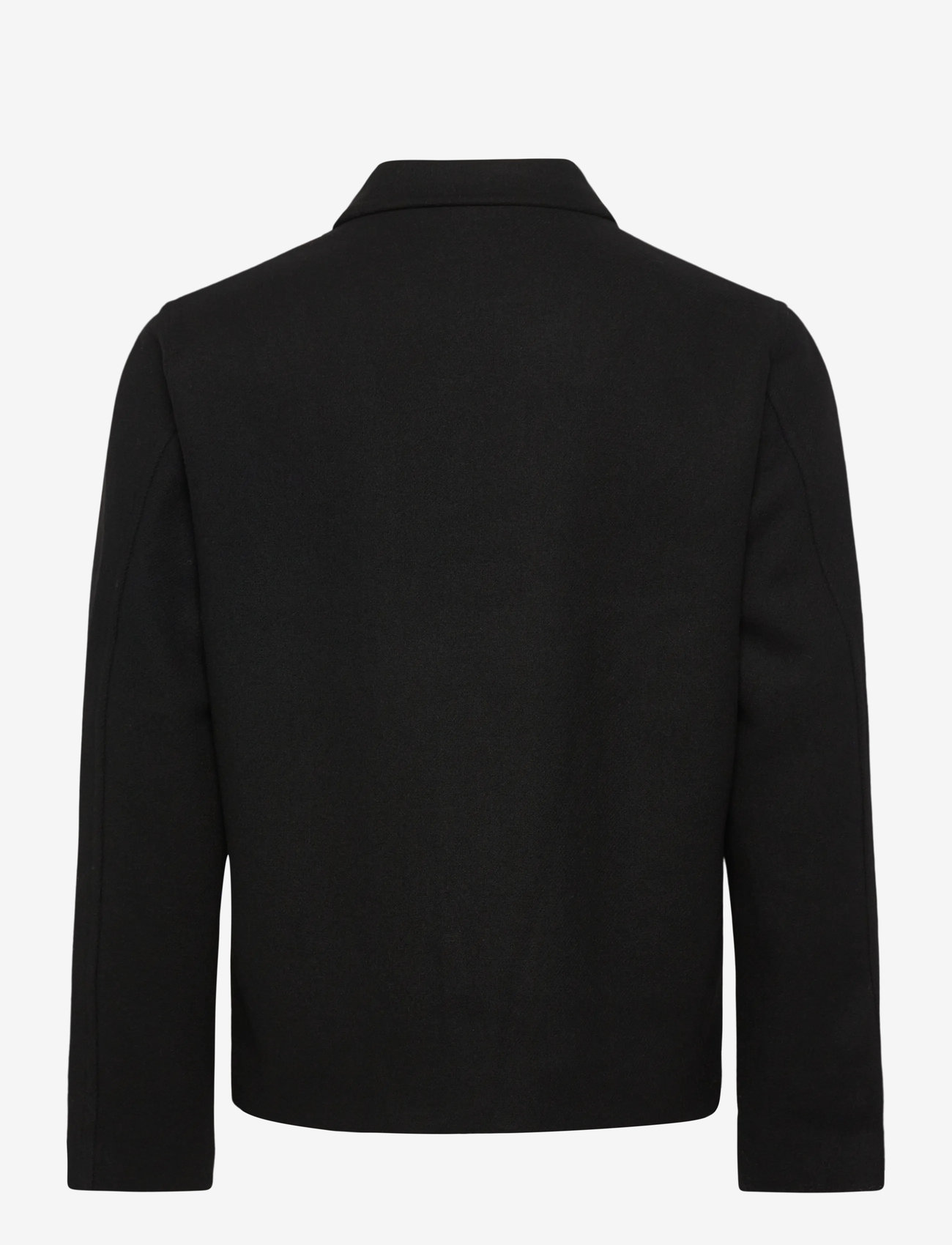 Jack & Jones - JJEHARRIS SHORT COAT SN - tunna rockar - black - 1