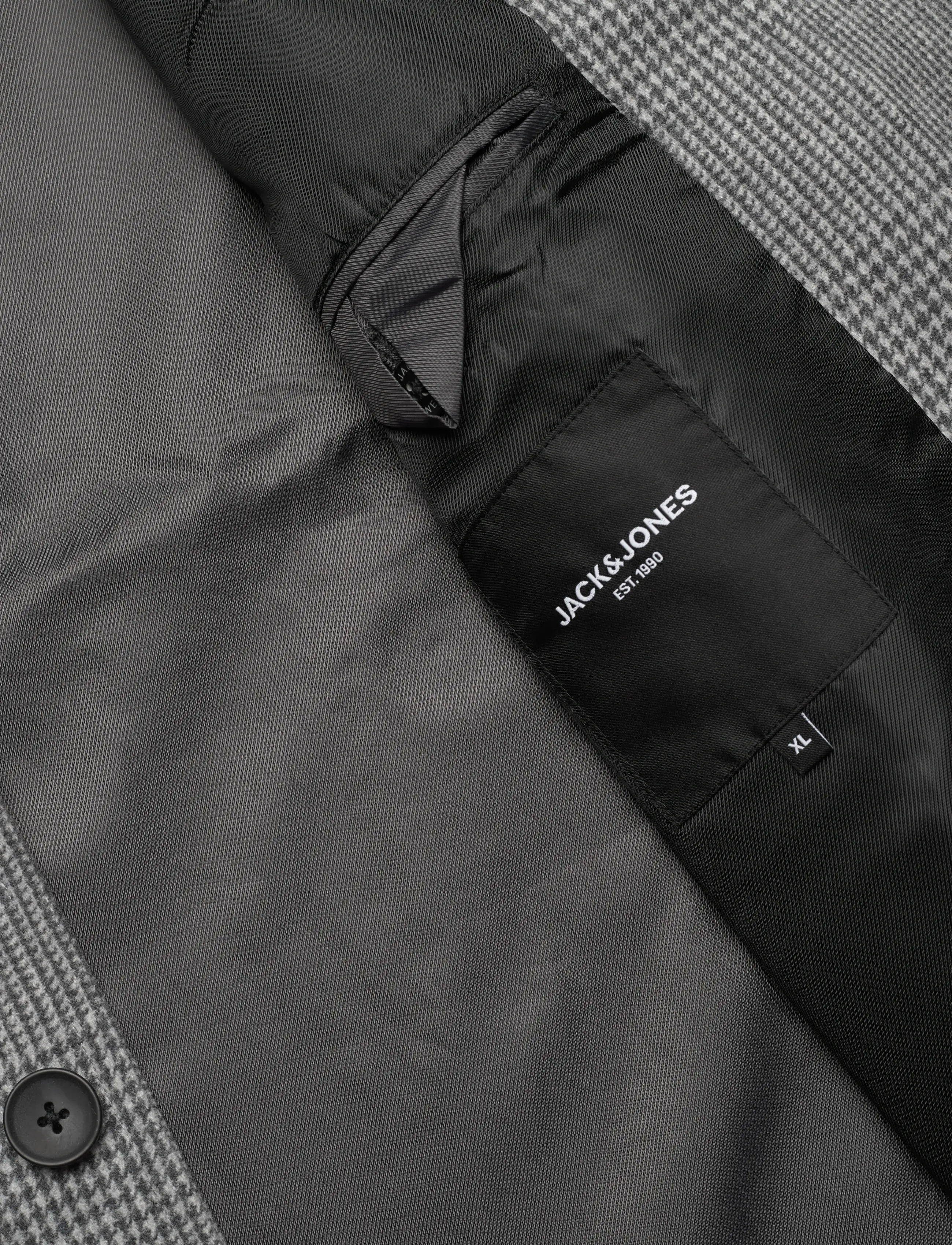 Jack & Jones - JJEHARRIS SHORT COAT SN - light coats - light grey melange - 4